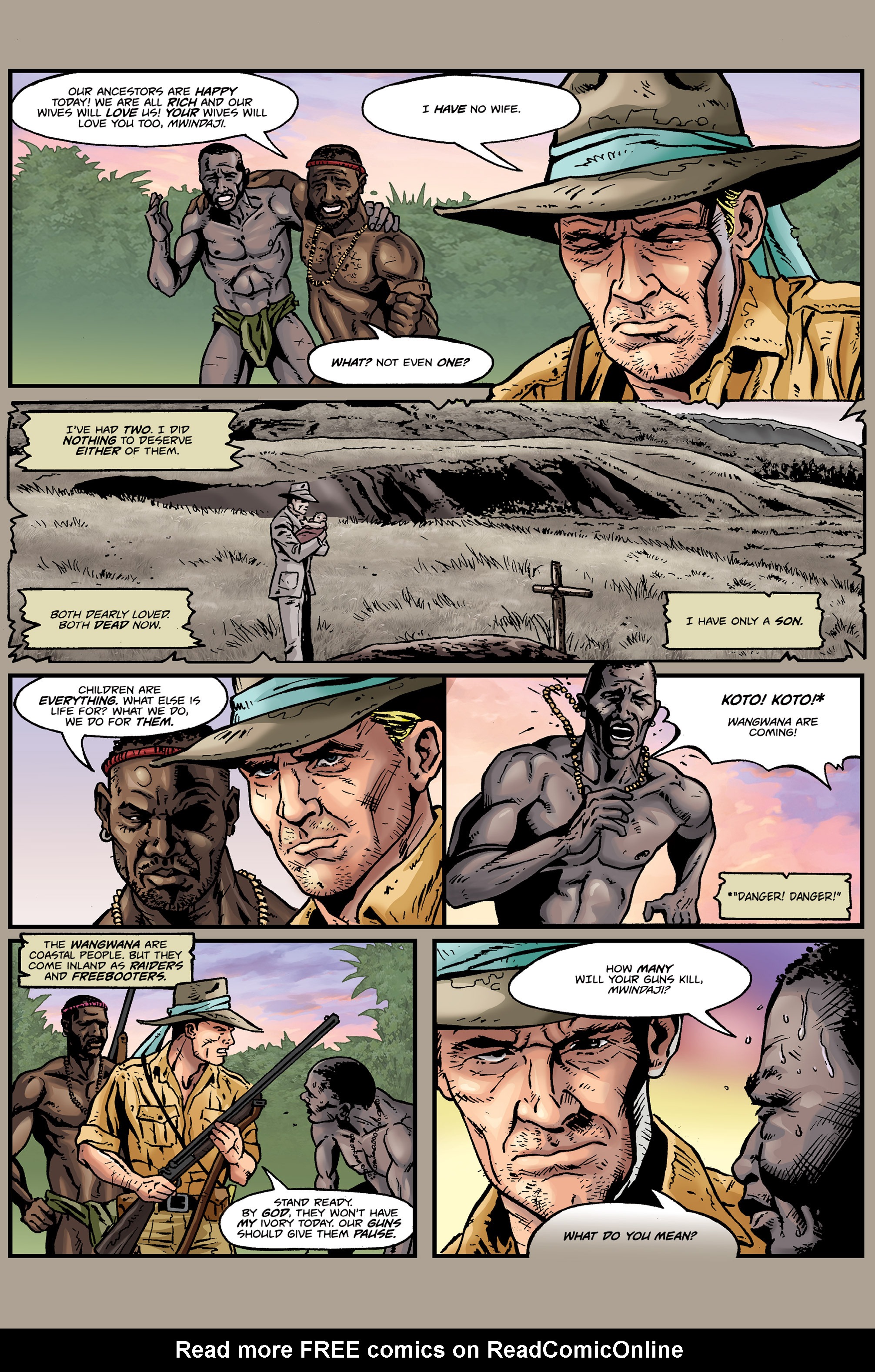 Read online Quatermain comic -  Issue #0 - 6