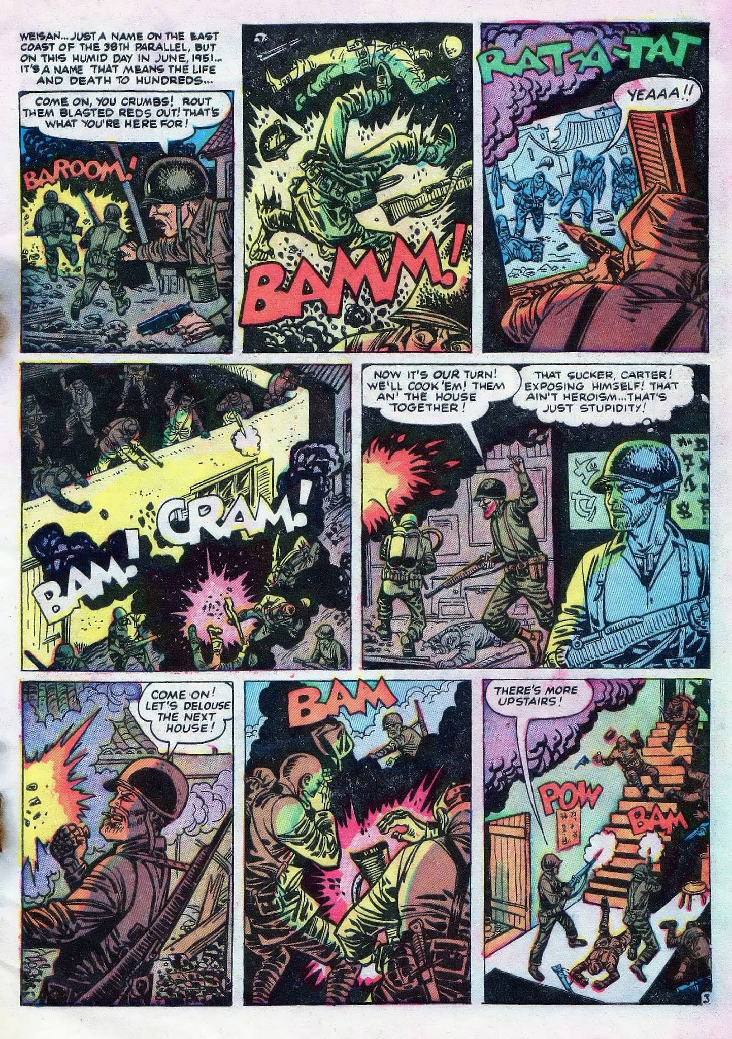 Read online Battle Action comic -  Issue #1 - 5