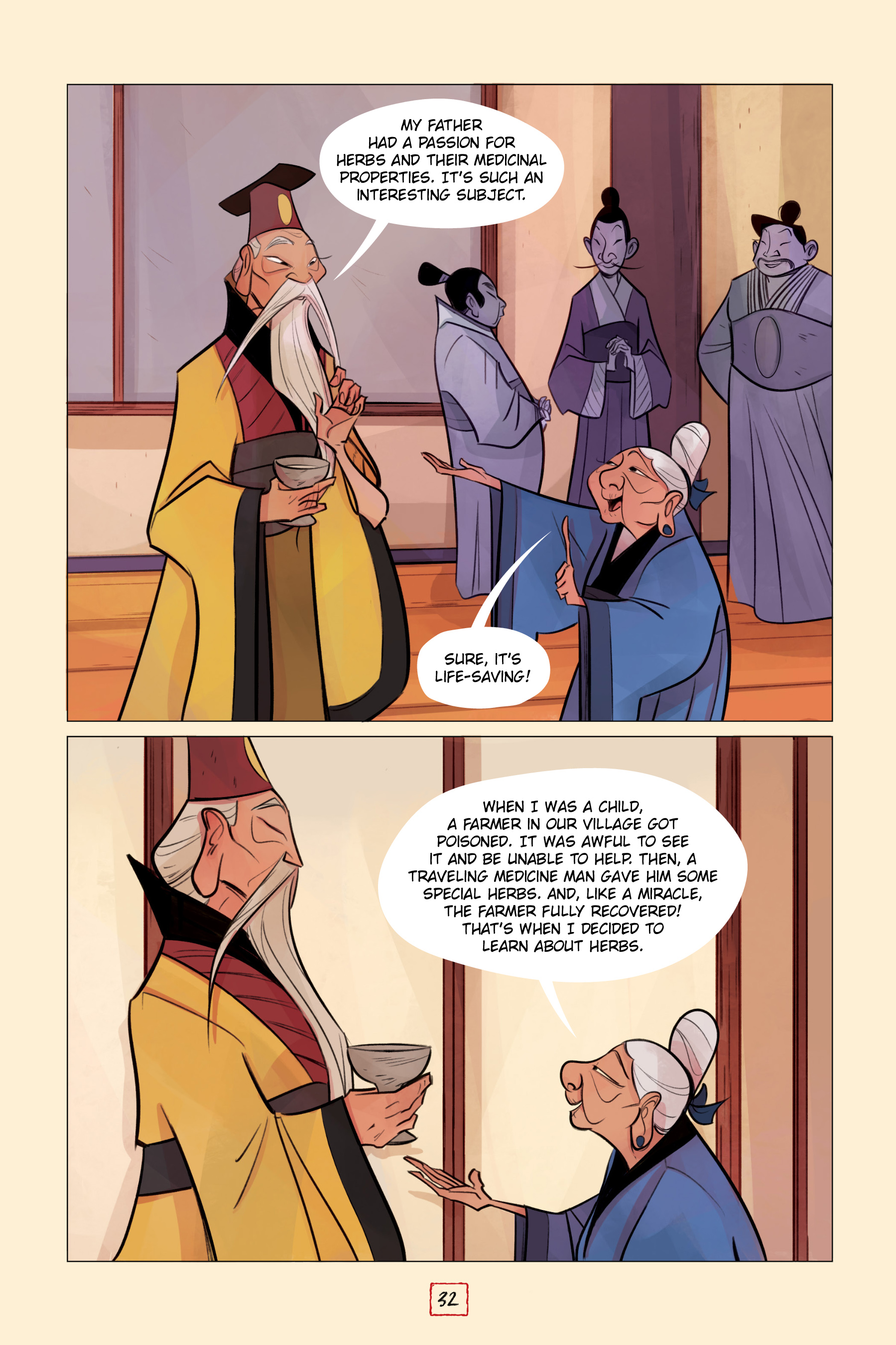 Read online Disney Mulan's Adventure Journal: The Palace of Secrets comic -  Issue # TPB - 33