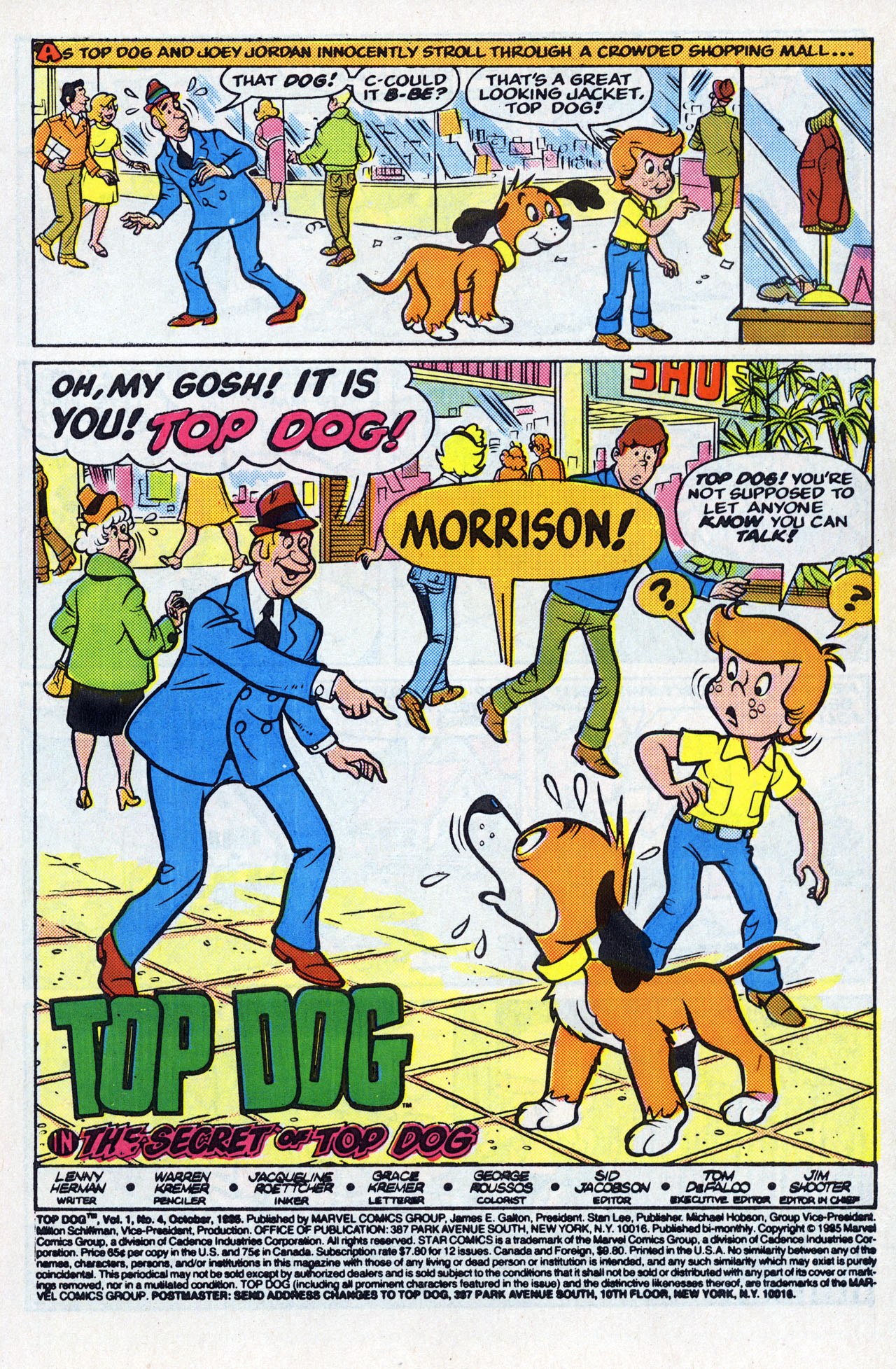 Read online Top Dog comic -  Issue #4 - 3