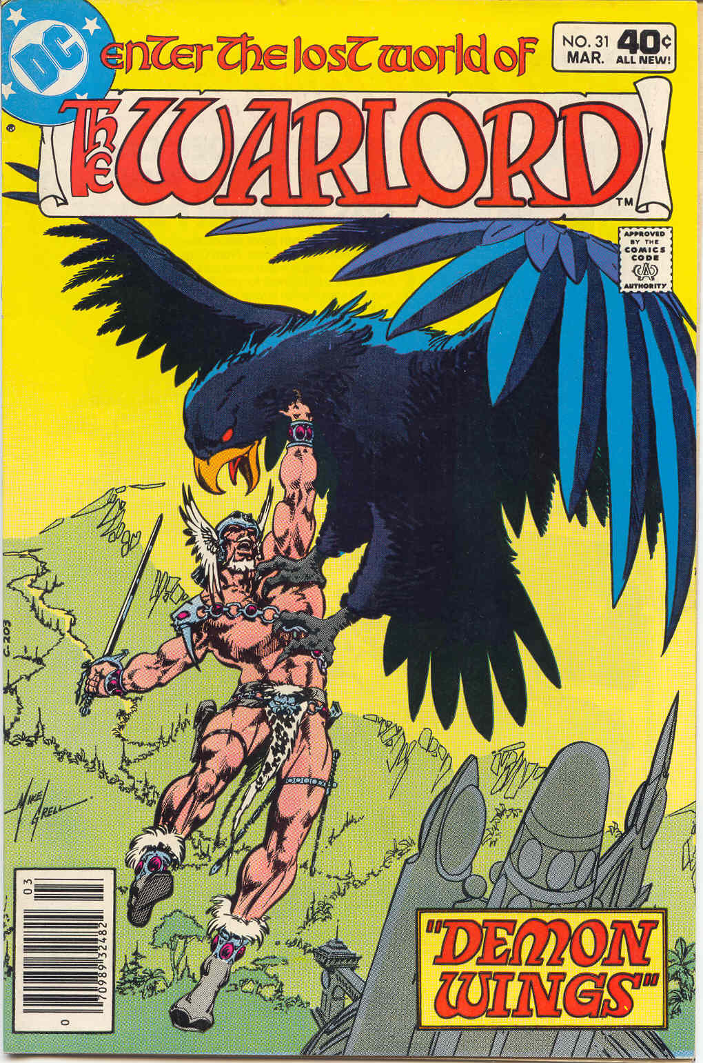 Read online Warlord (1976) comic -  Issue #31 - 1