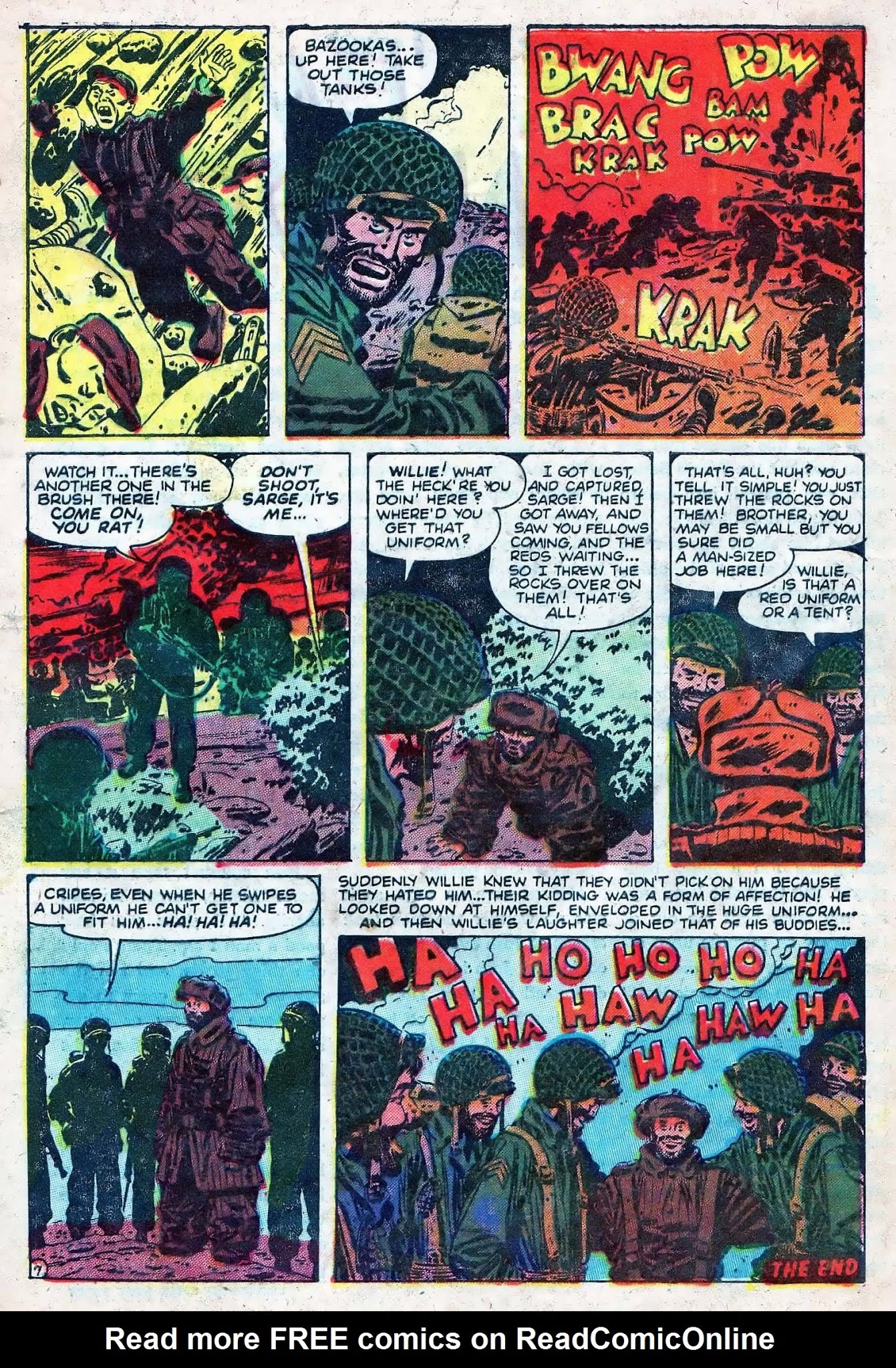 Read online Combat (1952) comic -  Issue #5 - 9