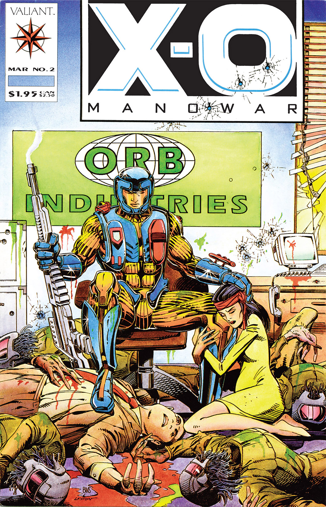 Read online X-O Manowar (1992) comic -  Issue #2 - 1