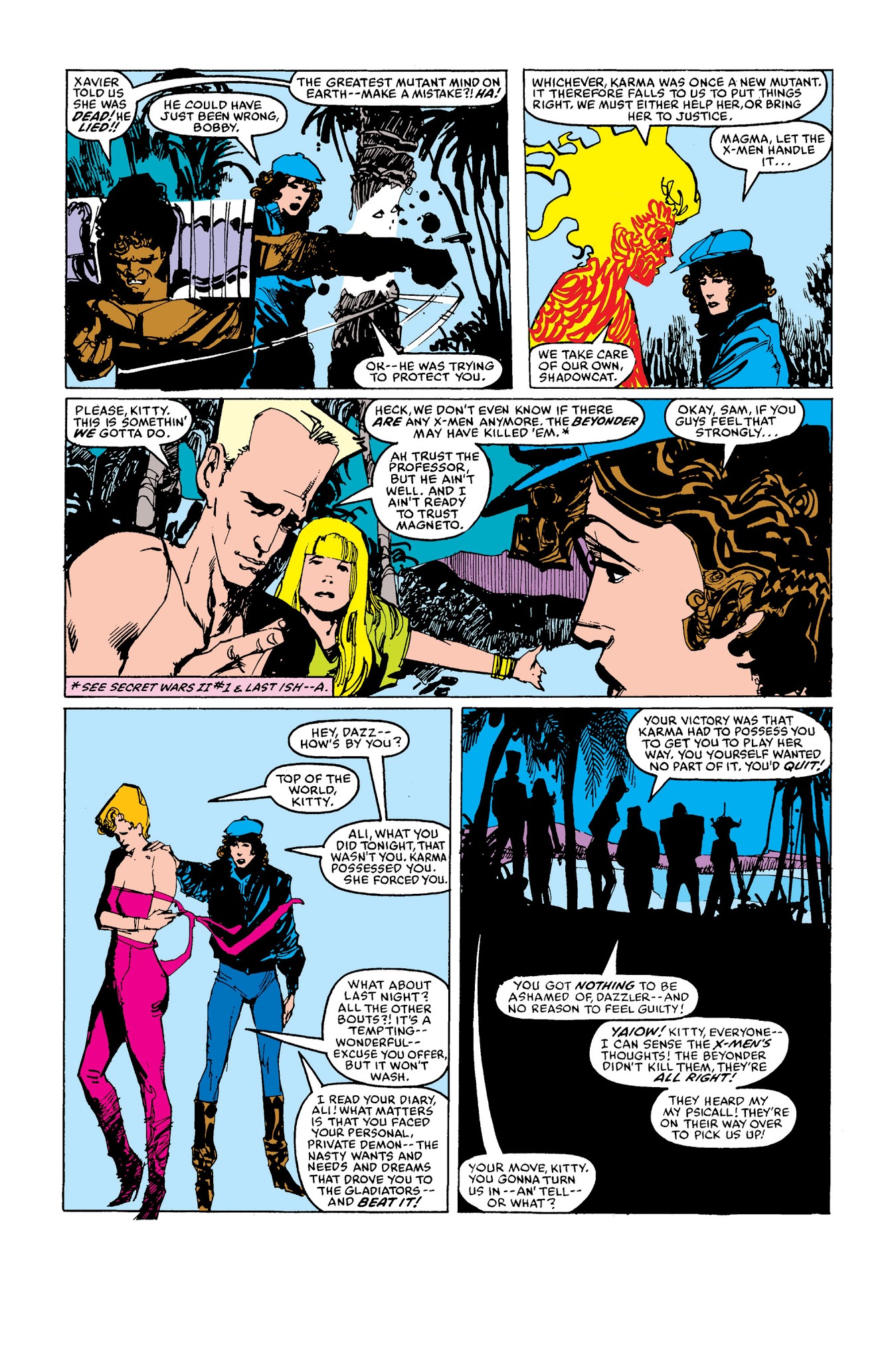 Read online New Mutants Classic comic -  Issue # TPB 4 - 138
