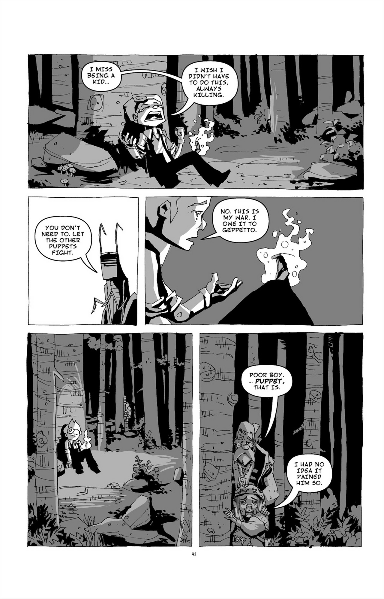 Read online Pinocchio Vampire Slayer And The Great Puppet Theater comic -  Issue # TPB (Part 1) - 51