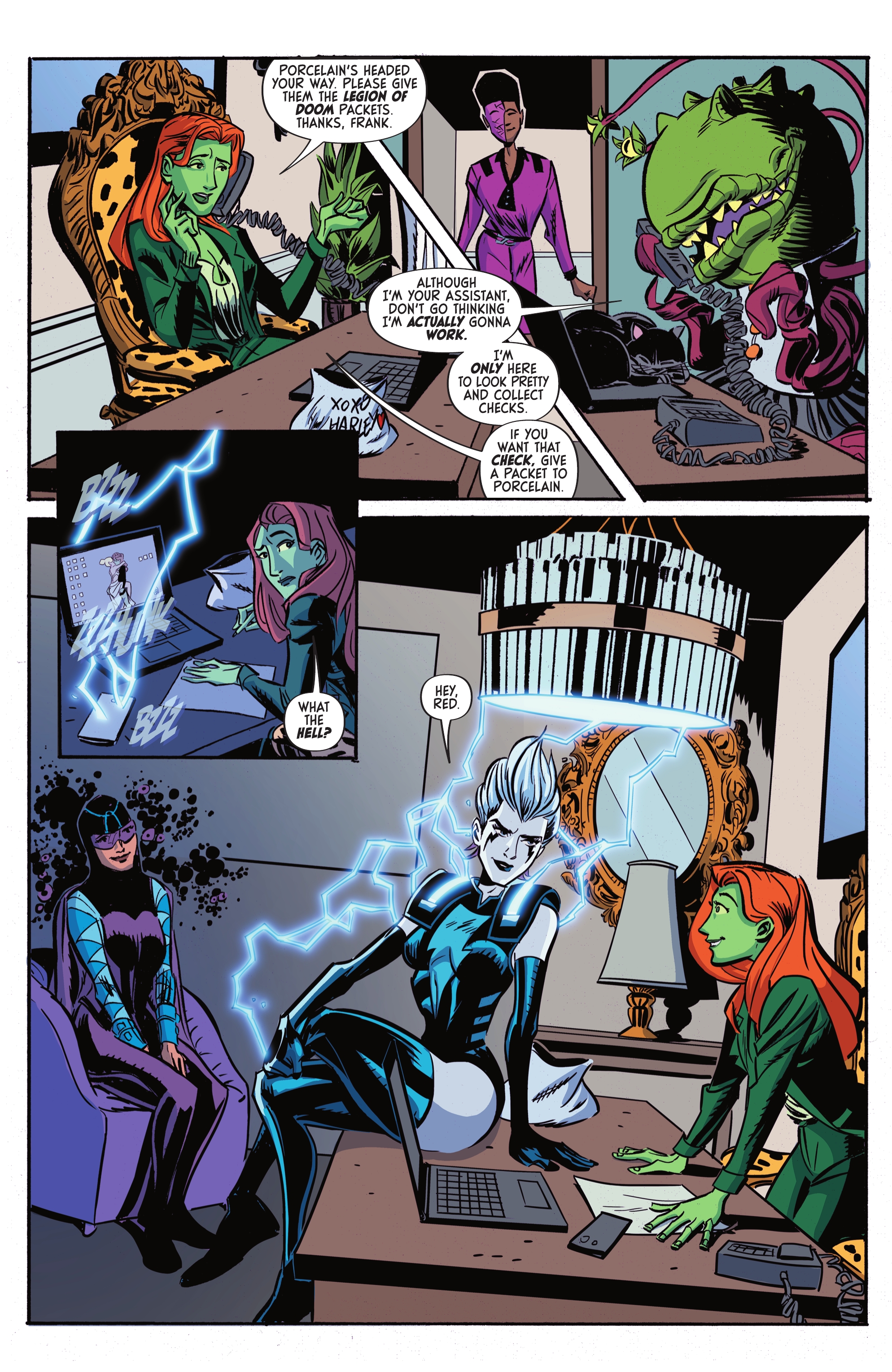 Read online Harley Quinn: The Animated Series: Legion of Bats! comic -  Issue #3 - 7