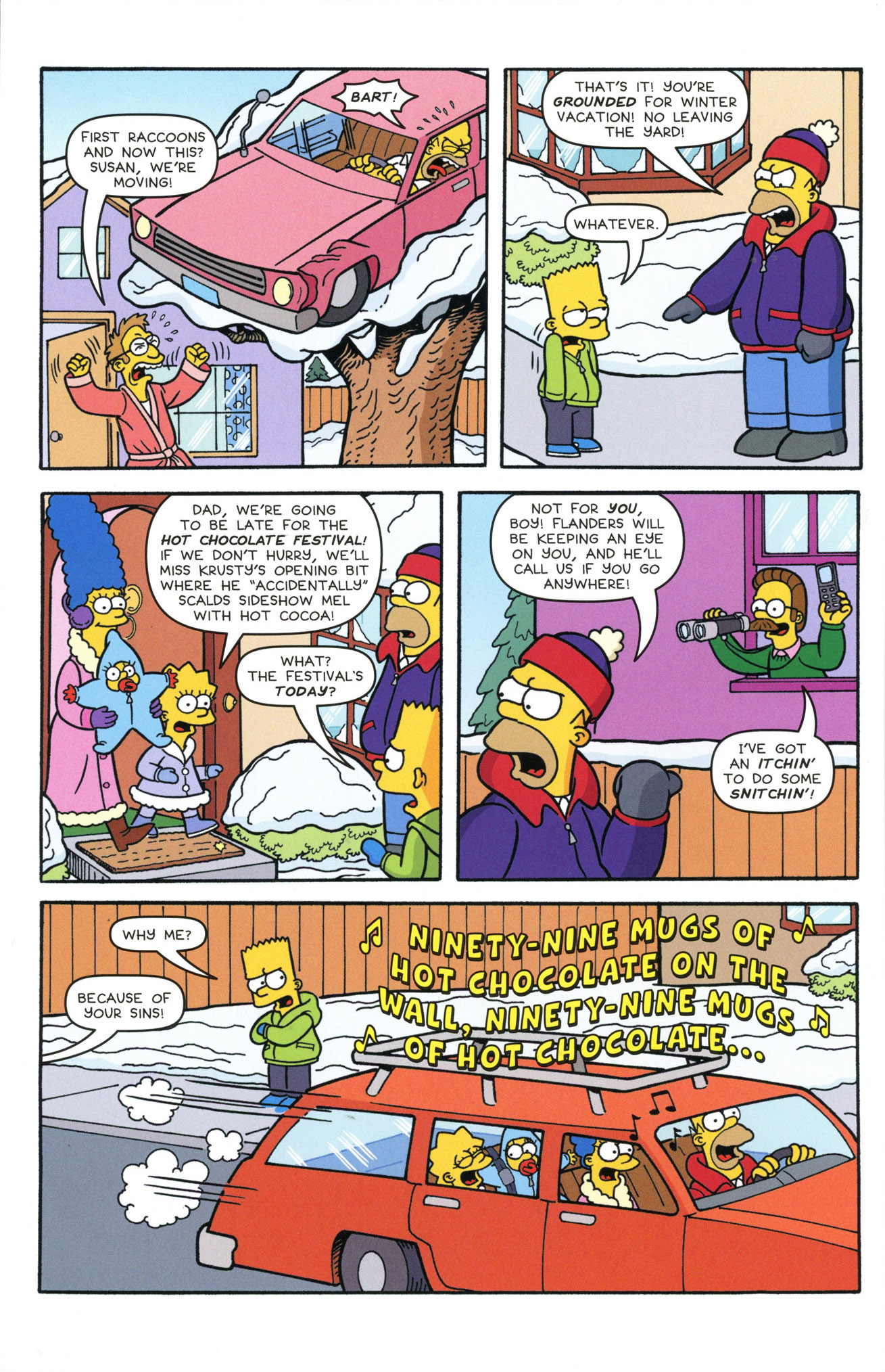 Read online The Simpsons Winter Wingding comic -  Issue #9 - 4