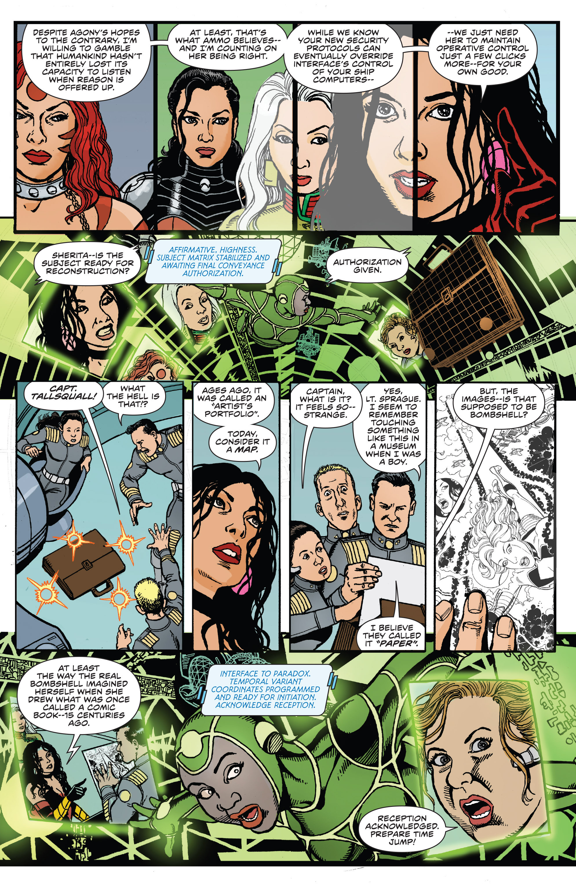 Read online George Pérez's Sirens comic -  Issue #6 - 18