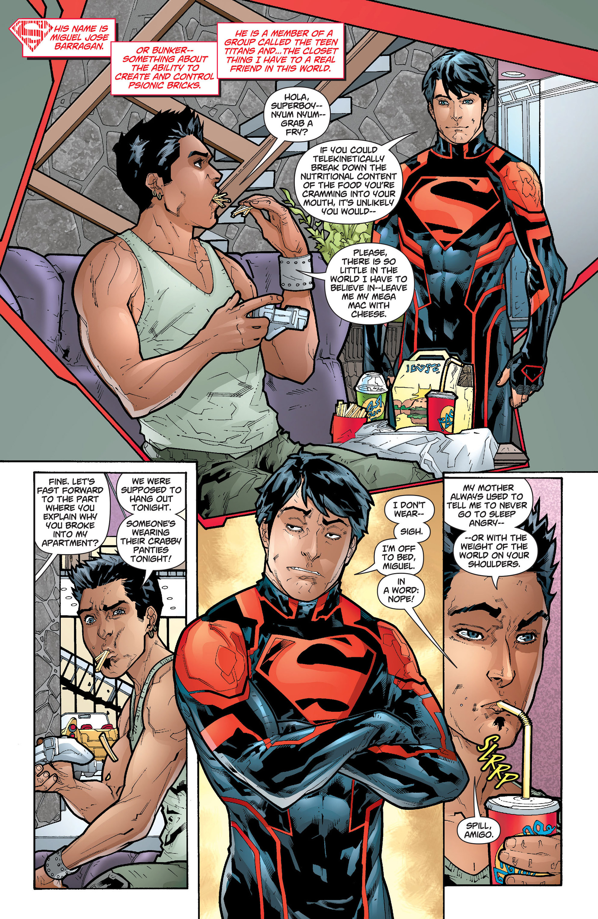 Read online Superboy (2012) comic -  Issue #14 - 5