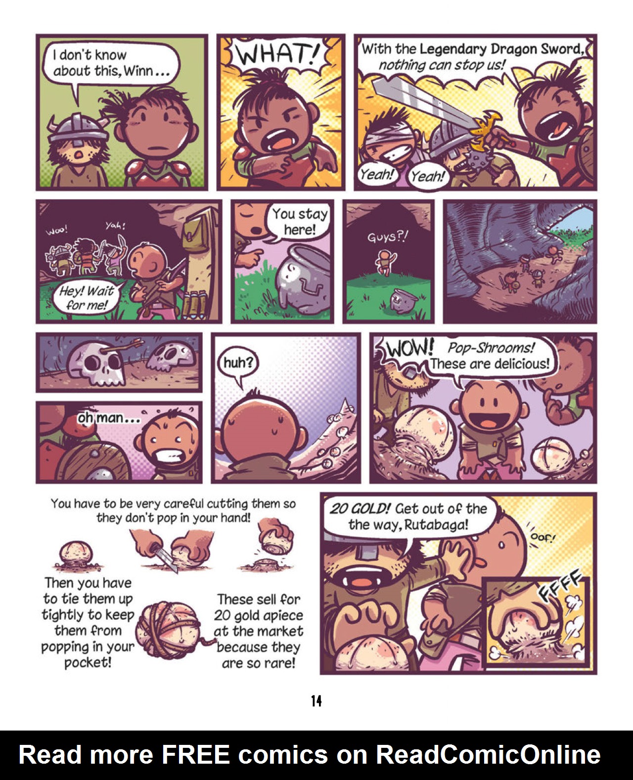 Read online Rutabaga: The Adventure Chef comic -  Issue # TPB 1 - 16