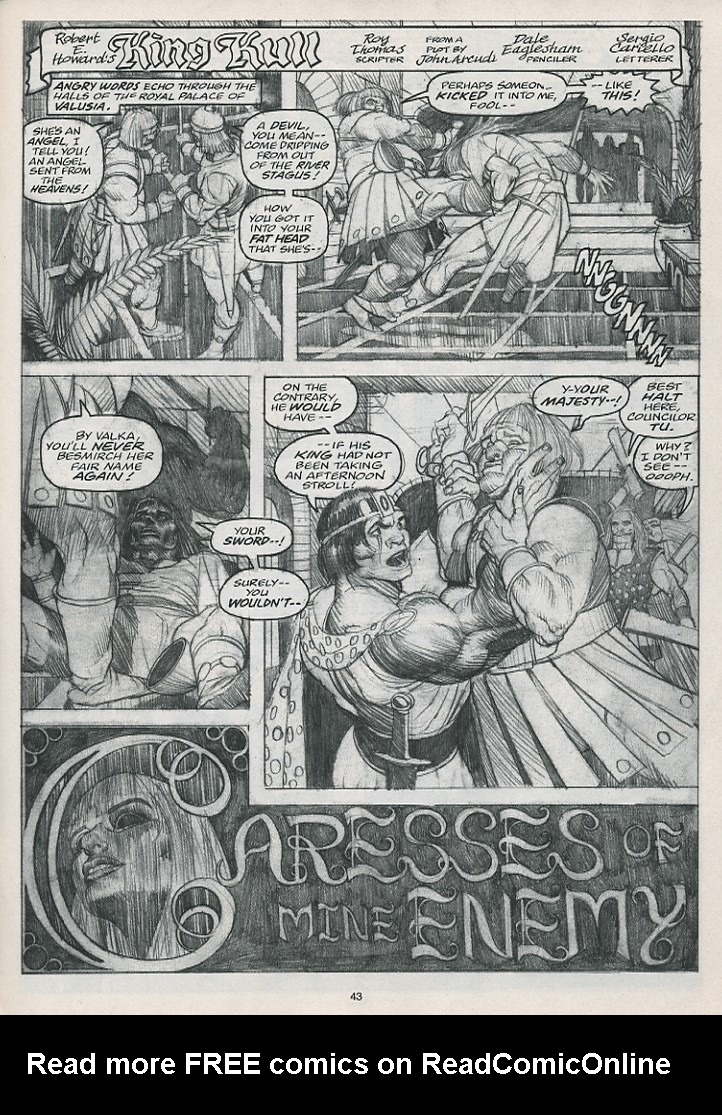 The Savage Sword Of Conan issue 215 - Page 45