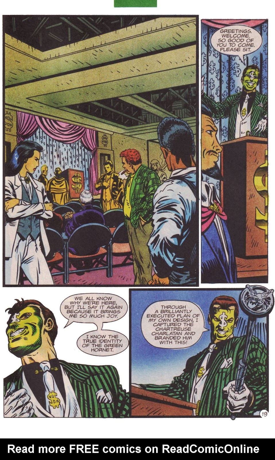 The Green Hornet (1991) issue 36 - Page 20