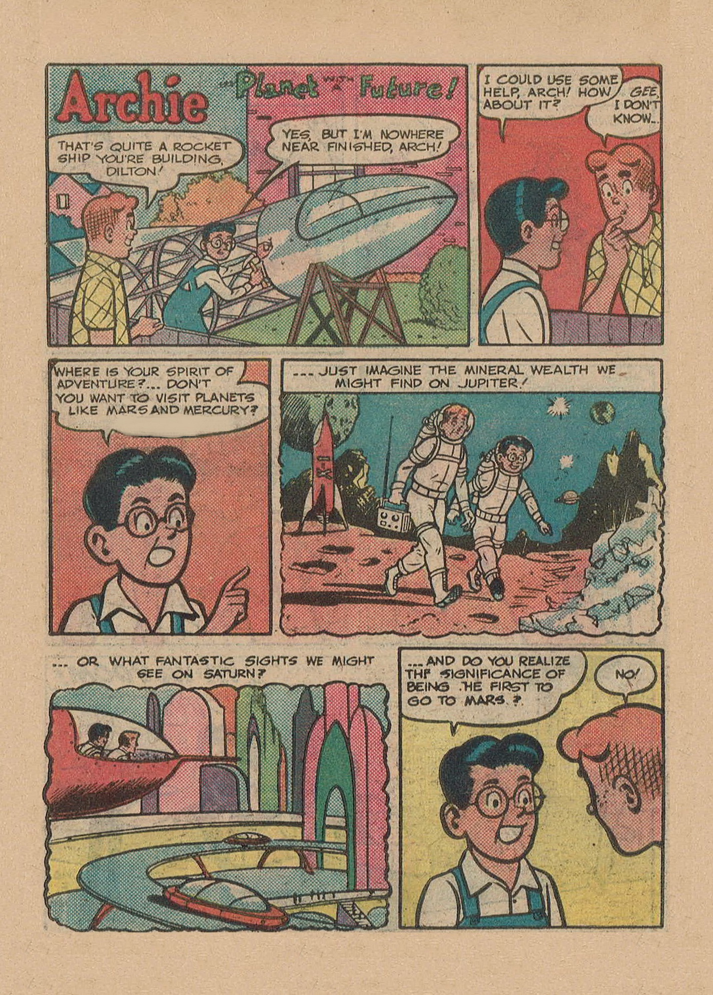 Read online Archie Digest Magazine comic -  Issue #72 - 34