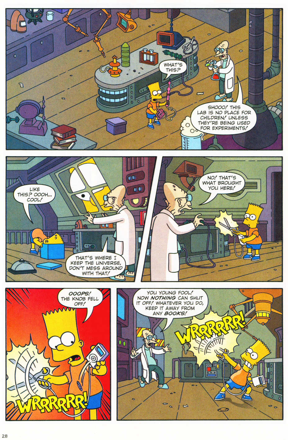 Read online The Simpsons/Futurama Crossover Crisis II comic -  Issue #1 - 28