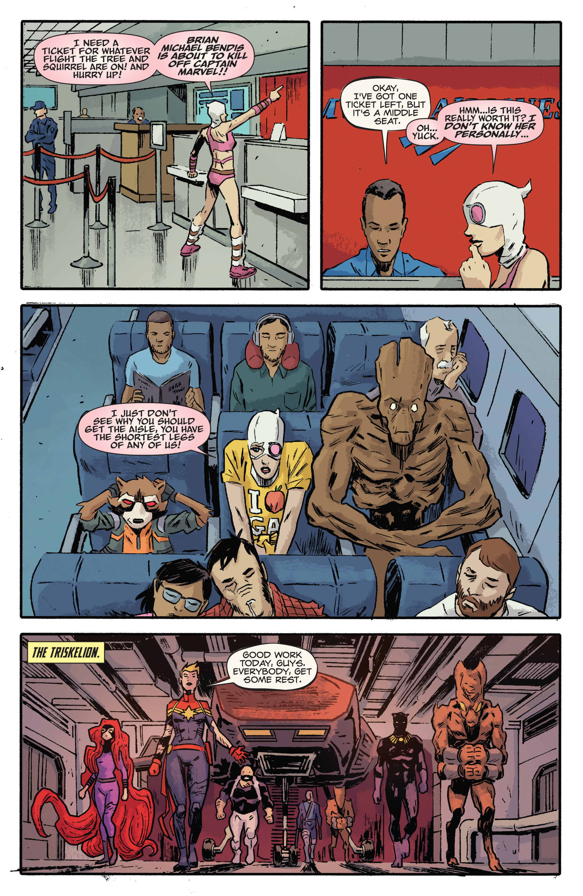 Read online Rocket Raccoon & Groot comic -  Issue #10 - 13