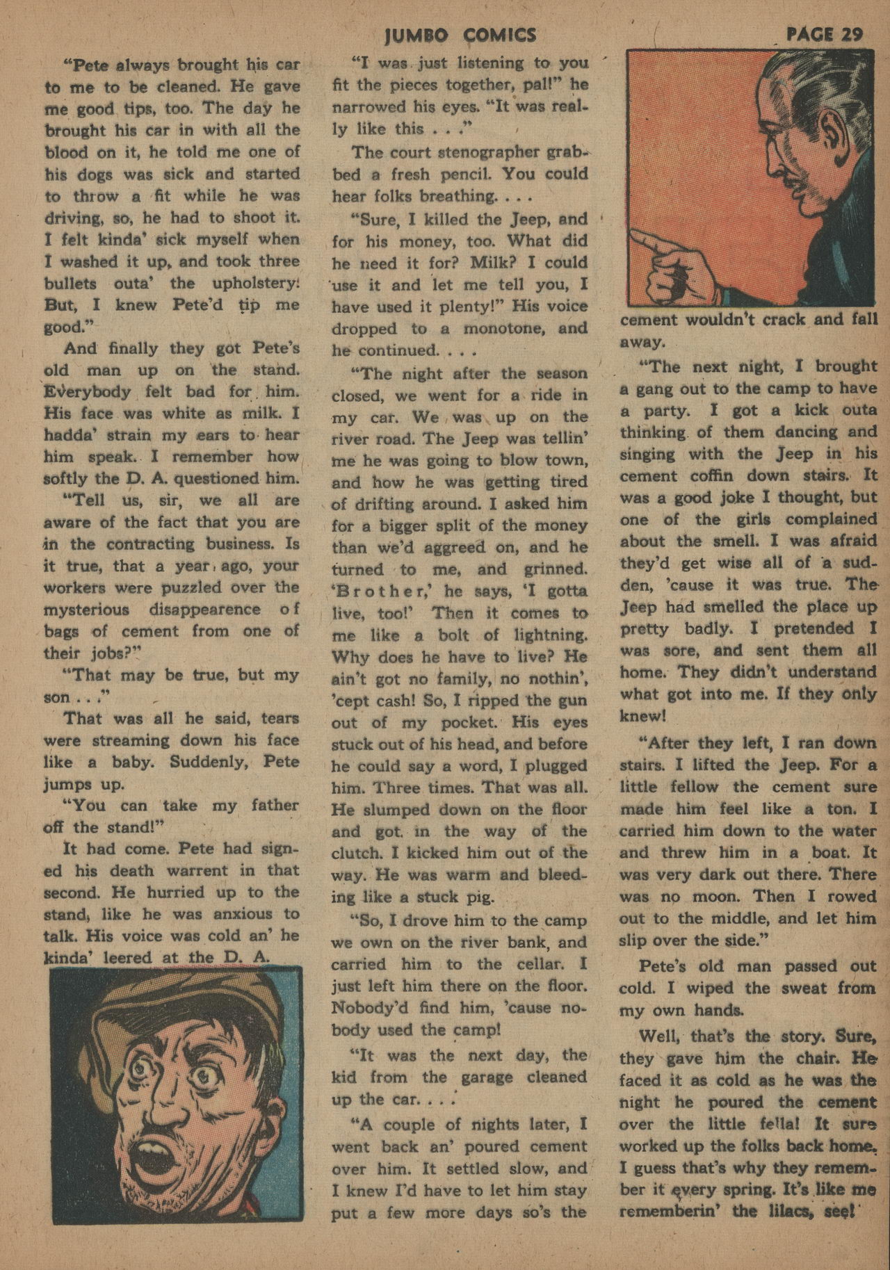 Read online Jumbo Comics comic -  Issue #44 - 31