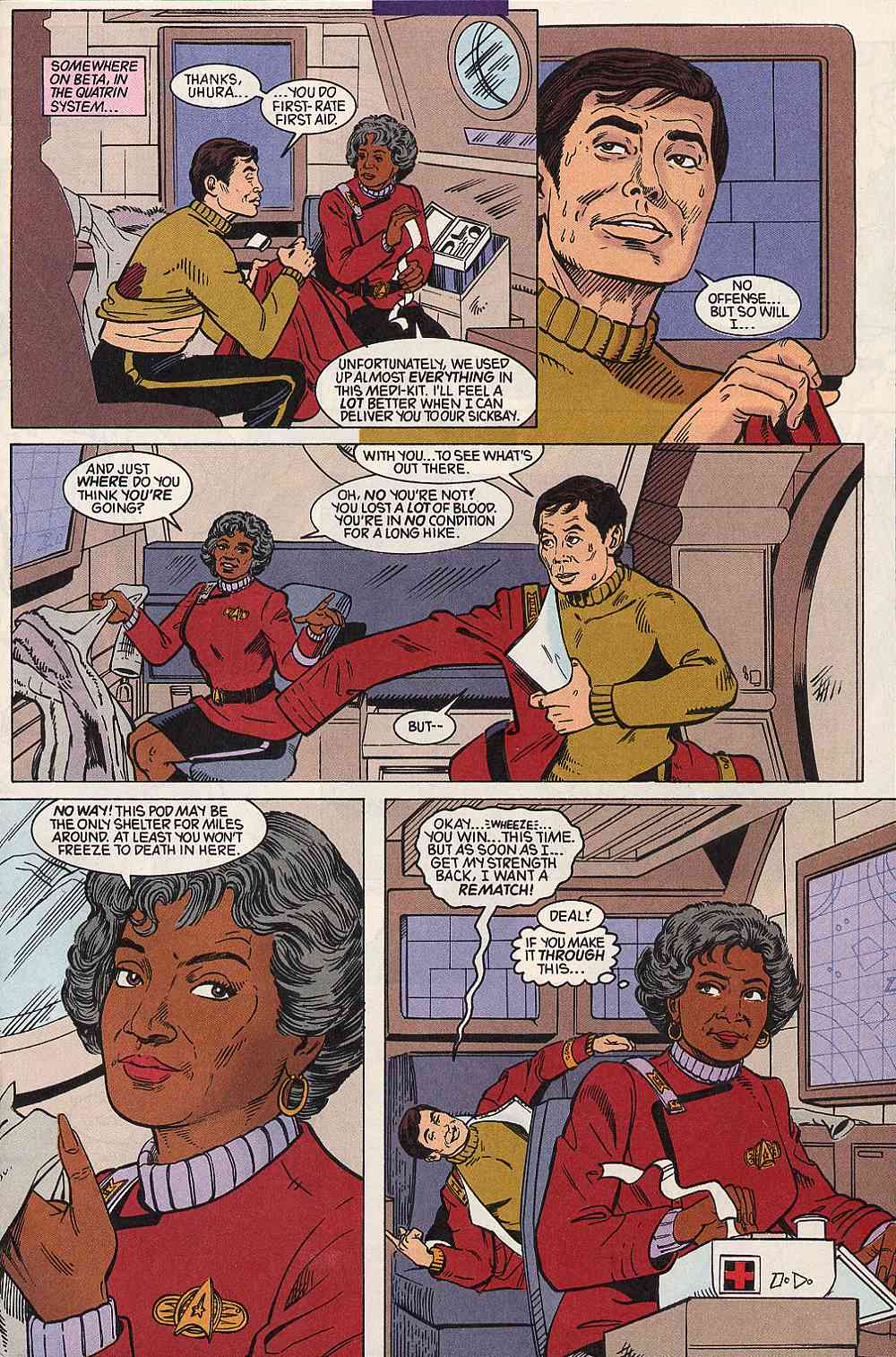 Read online Star Trek (1989) comic -  Issue #32 - 3