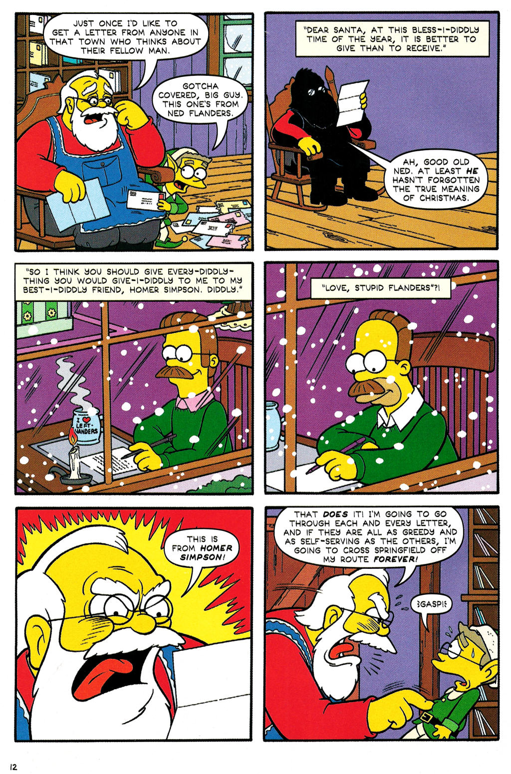 Read online The Simpsons Winter Wingding comic -  Issue #1 - 14