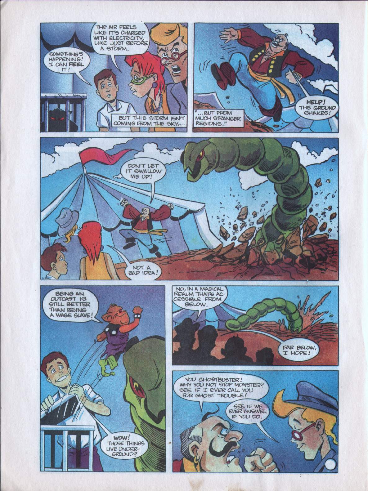 Read online The Real Ghostbusters comic -  Issue #170 - 6