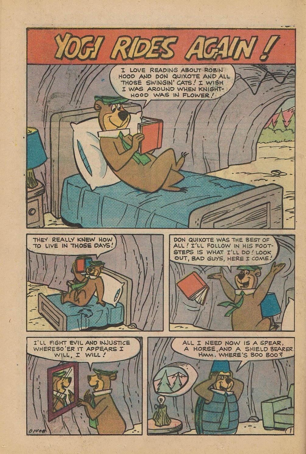 Read online Yogi Bear (1970) comic -  Issue #6 - 12