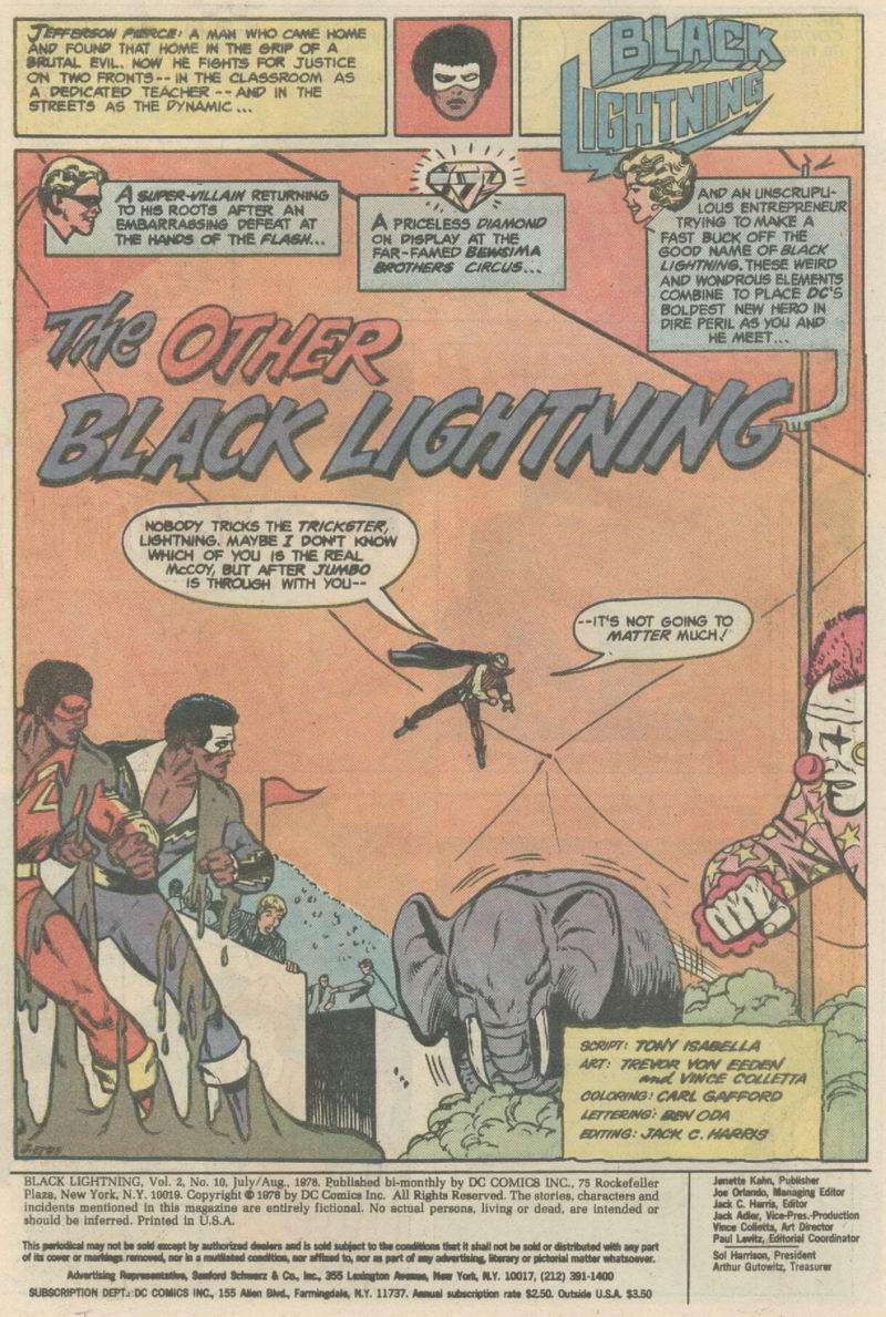 Read online Black Lightning comic -  Issue #10 - 2