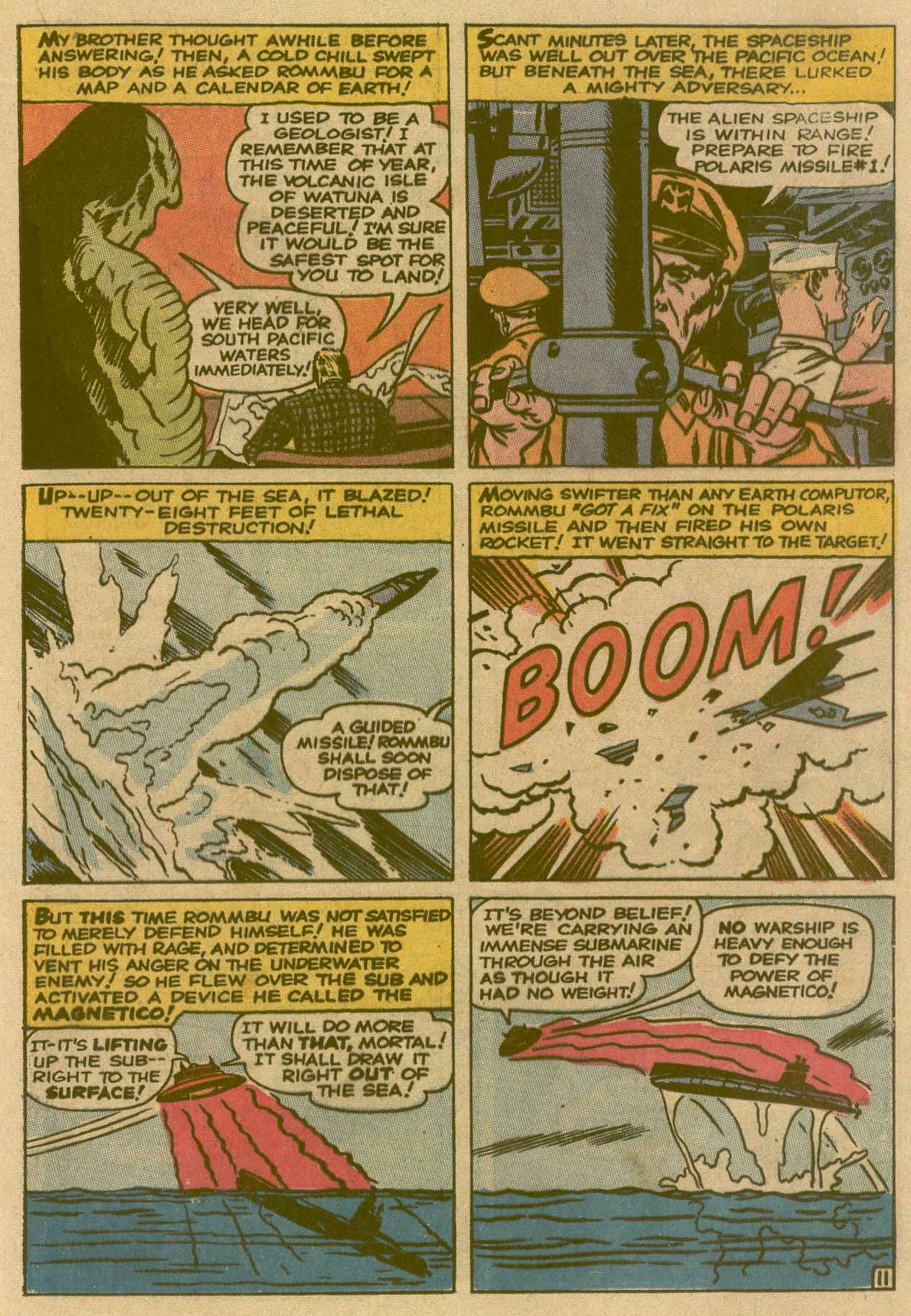Read online Where Monsters Dwell (1970) comic -  Issue #7 - 17