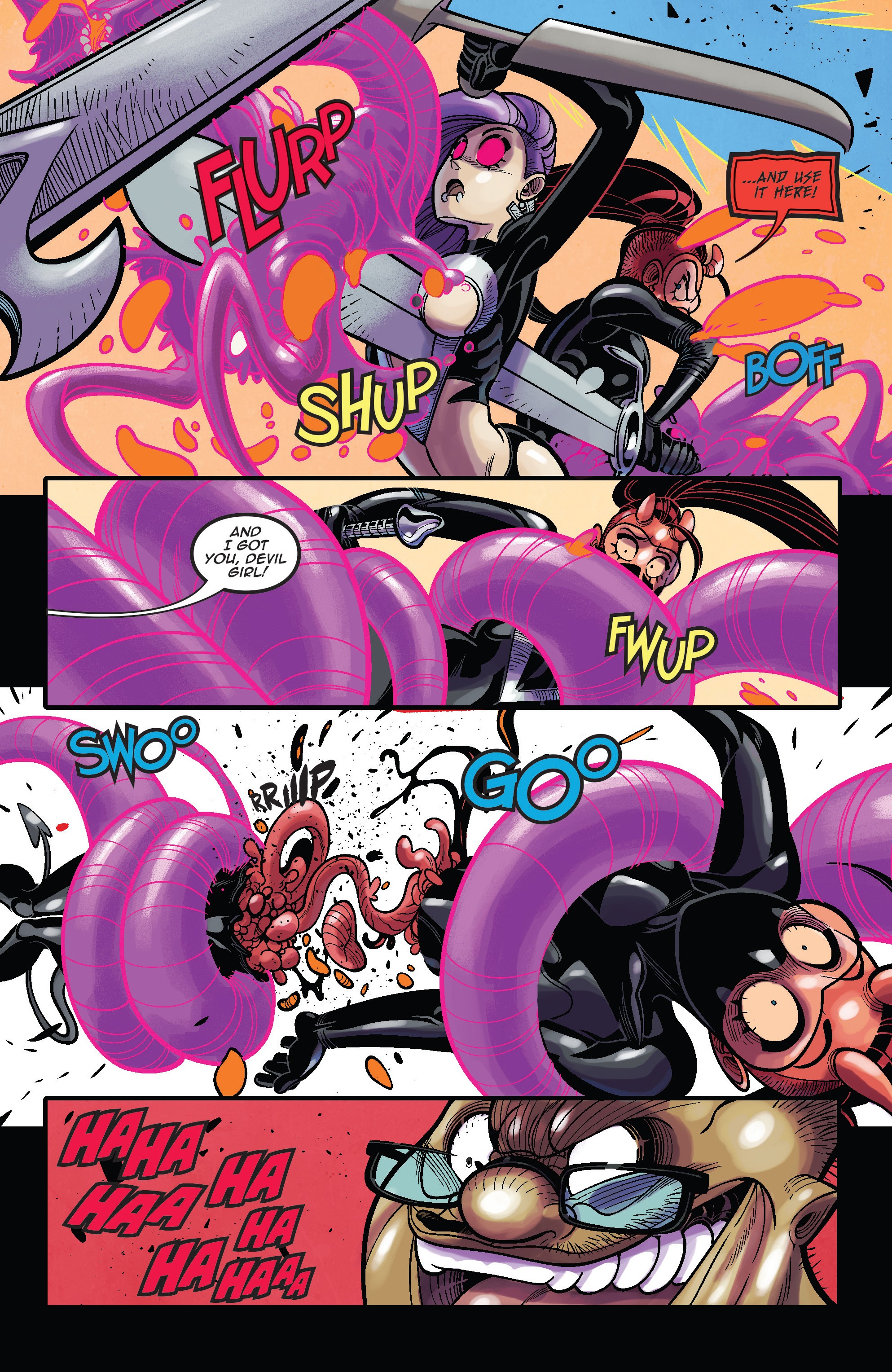 Read online Vampblade Season 3 comic -  Issue #10 - 22