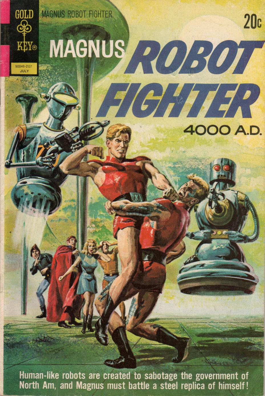 Read online Magnus, Robot Fighter 4000 AD comic -  Issue #32 - 1