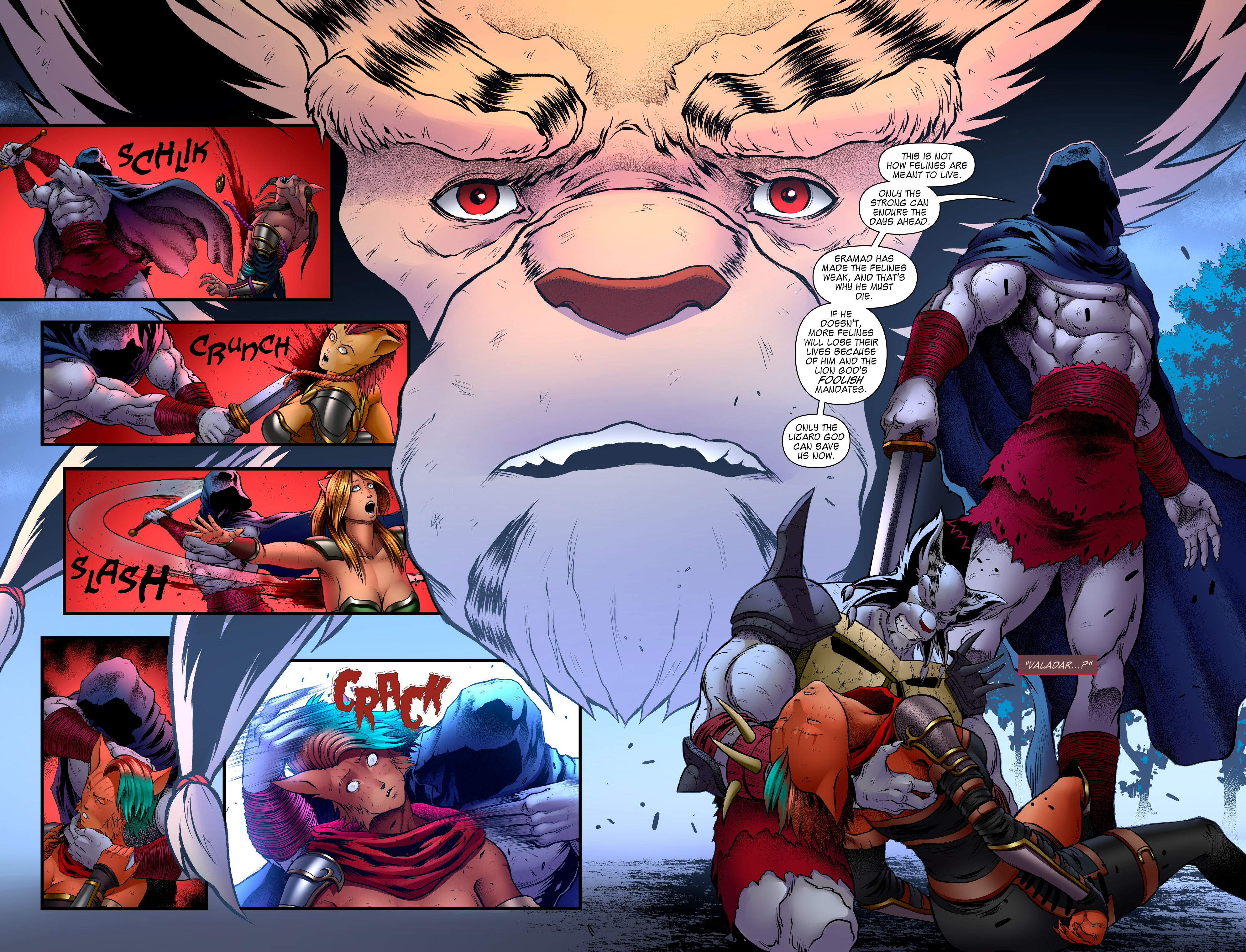 Read online Battlecats (2021) comic -  Issue #1 - 14