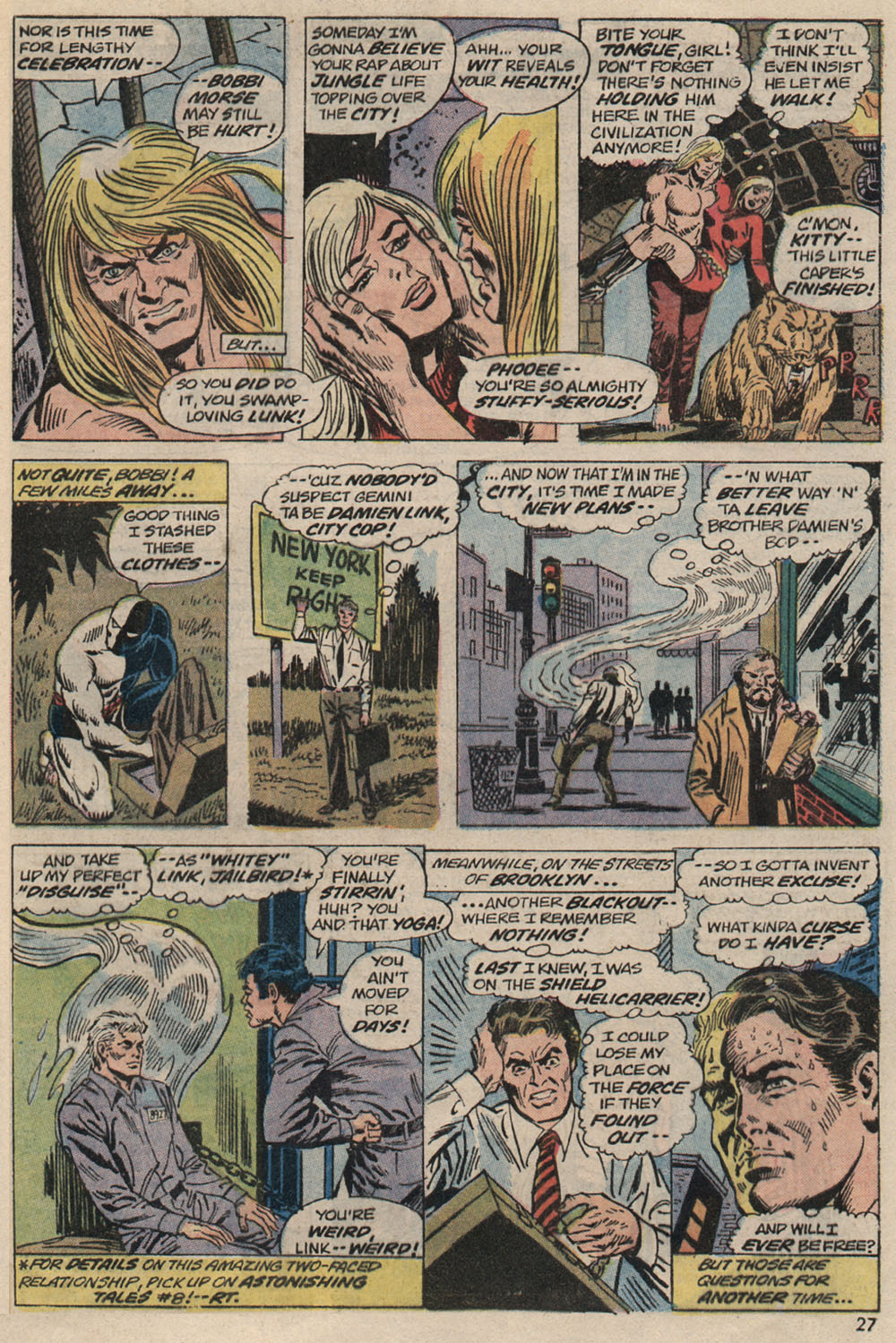 Read online Astonishing Tales (1970) comic -  Issue #20 - 19