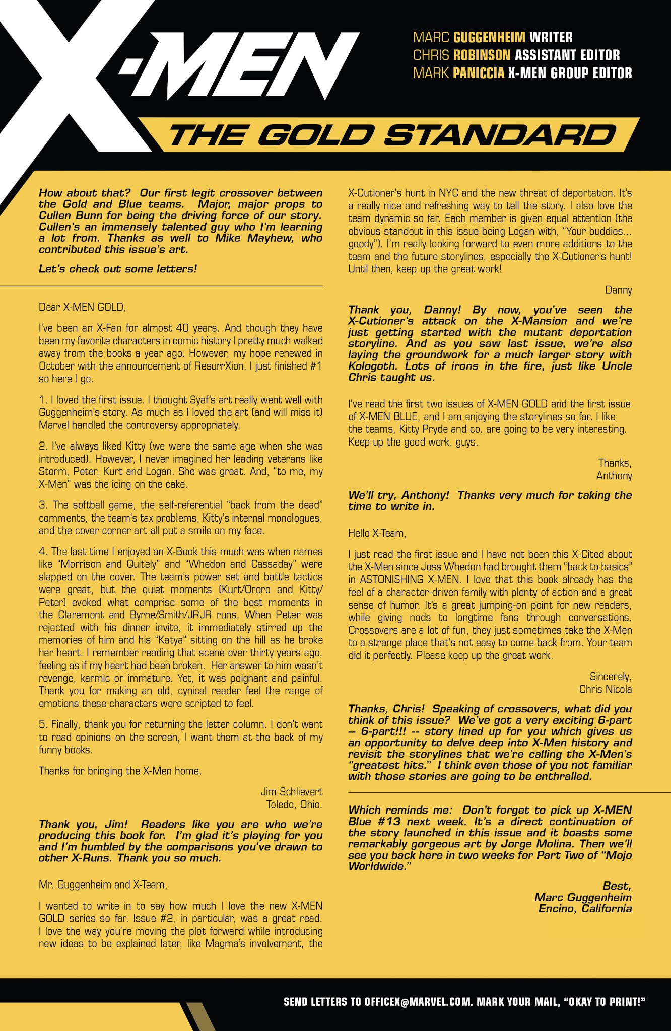 Read online X-Men: Gold comic -  Issue #13 - 22