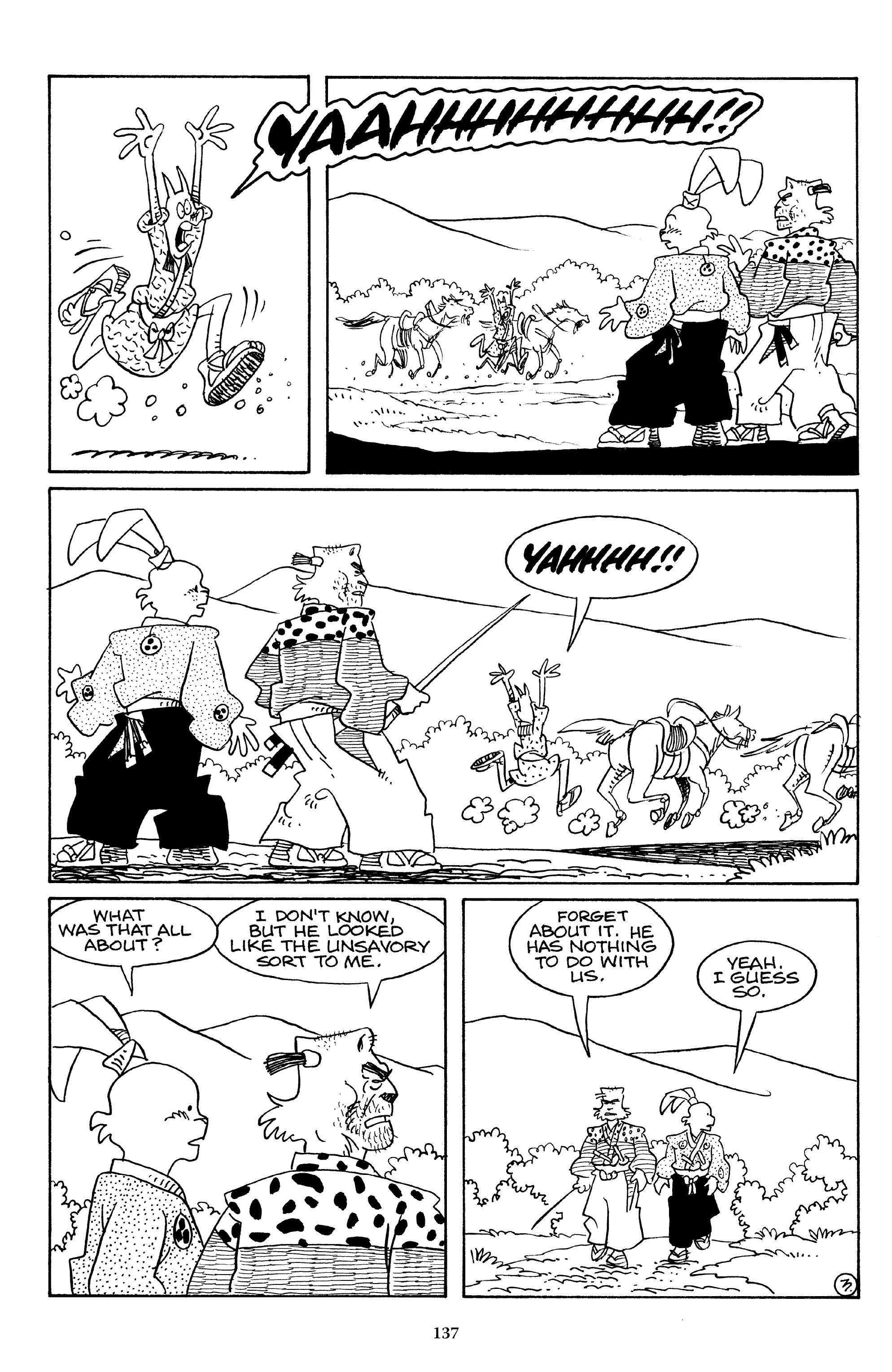 Read online The Usagi Yojimbo Saga comic -  Issue # TPB 4 - 136