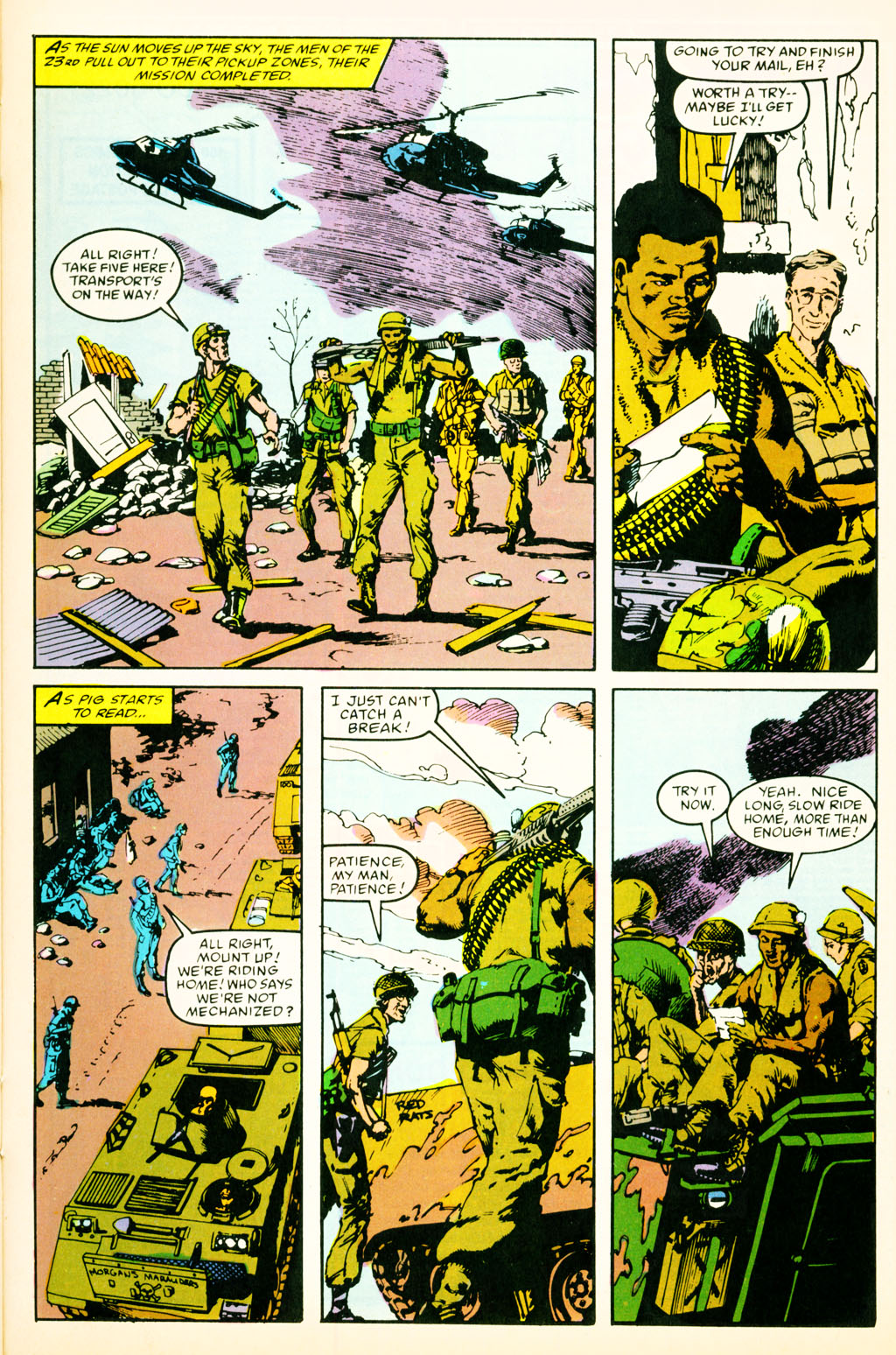 Read online The 'Nam comic -  Issue #32 - 22