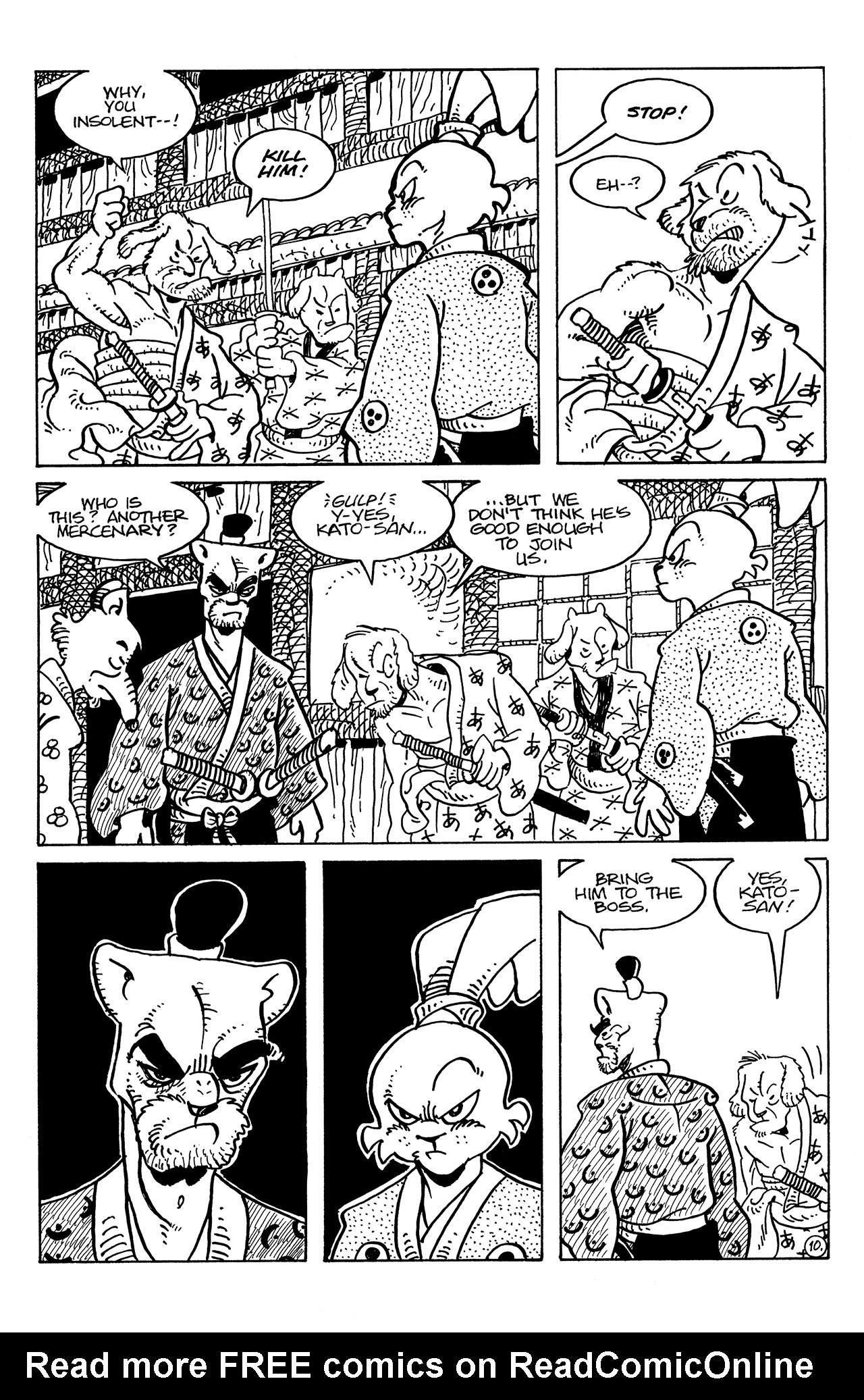 Read online Usagi Yojimbo (1996) comic -  Issue #124 - 12