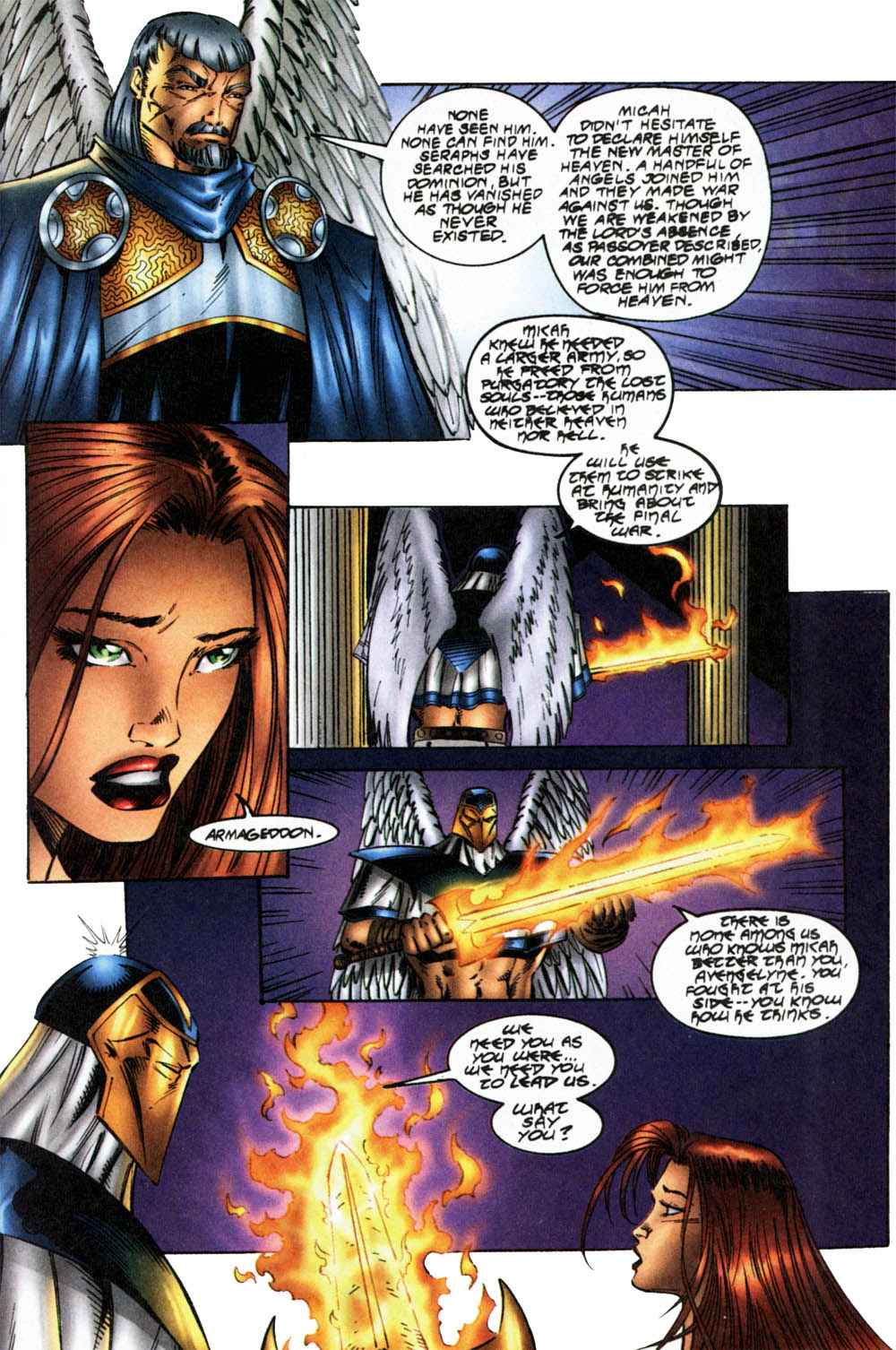 Read online Avengelyne (1996) comic -  Issue #0 - 17