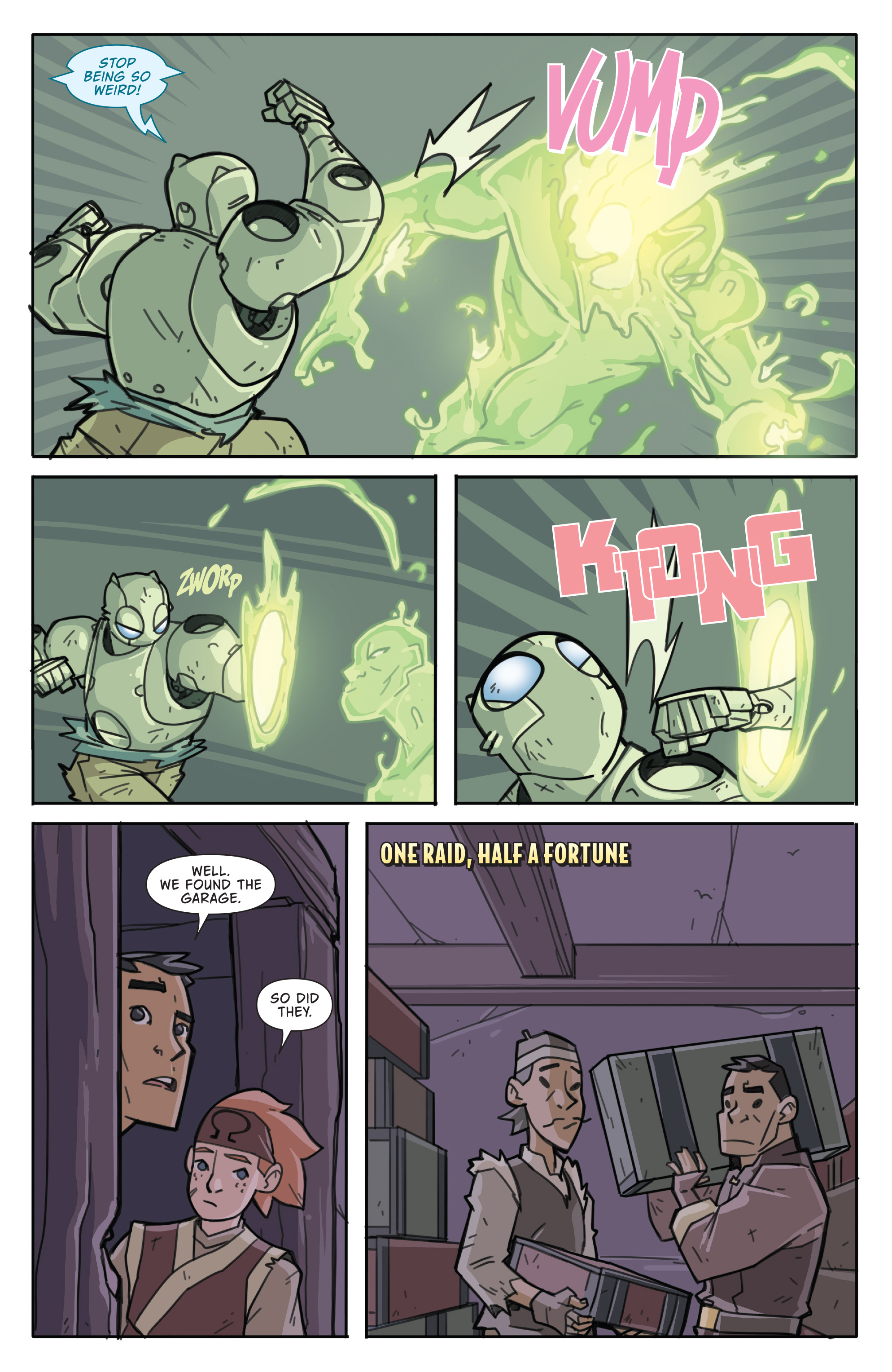 Read online Atomic Robo and the Temple of Od comic -  Issue #5 - 12