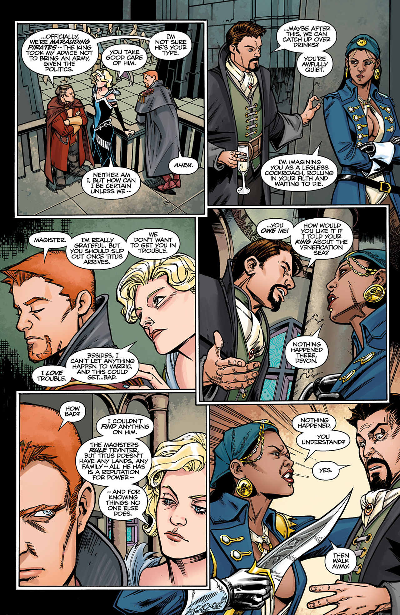 Read online Dragon Age: Those Who Speak comic -  Issue #1 - 8