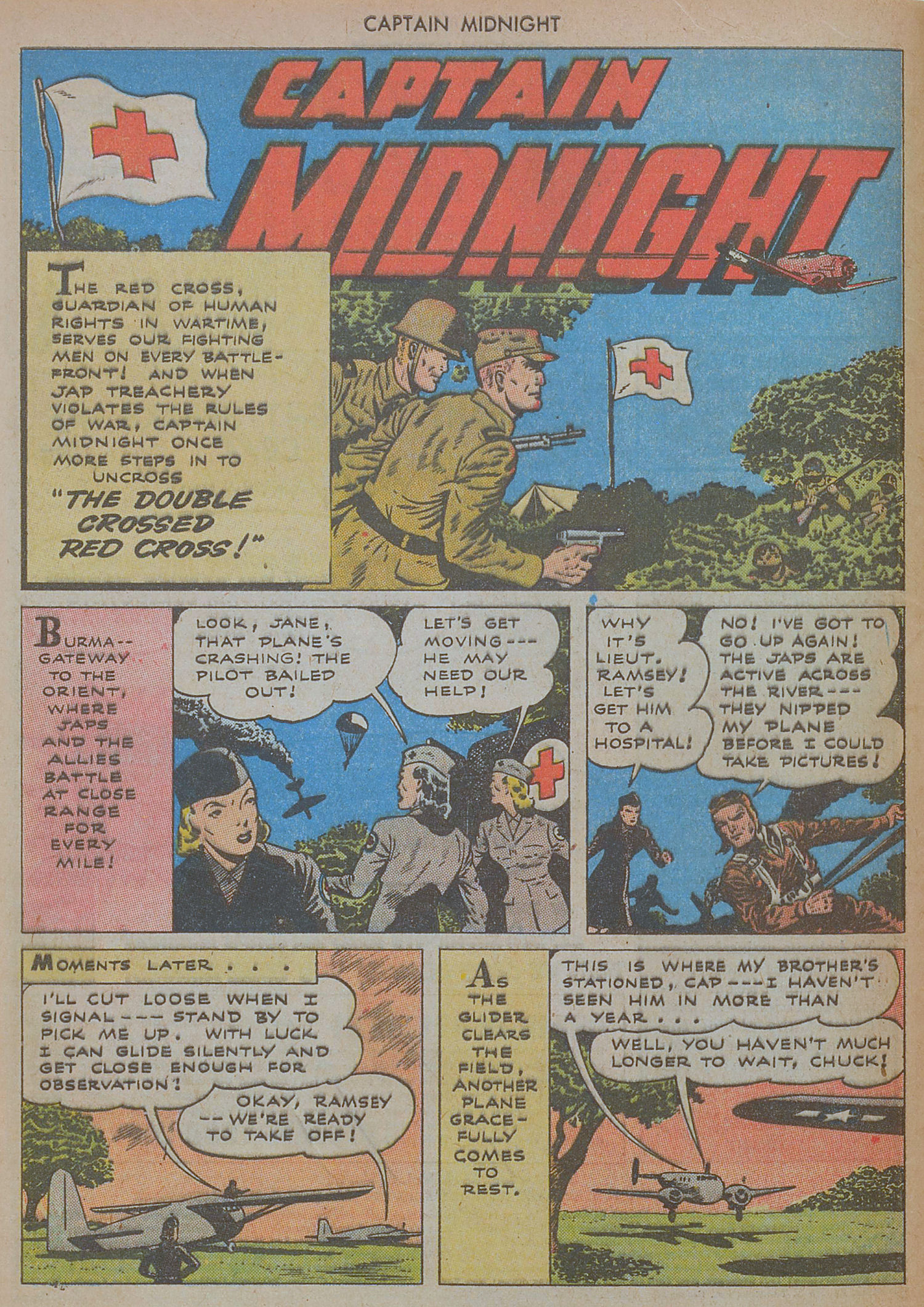 Read online Captain Midnight (1942) comic -  Issue #24 - 4