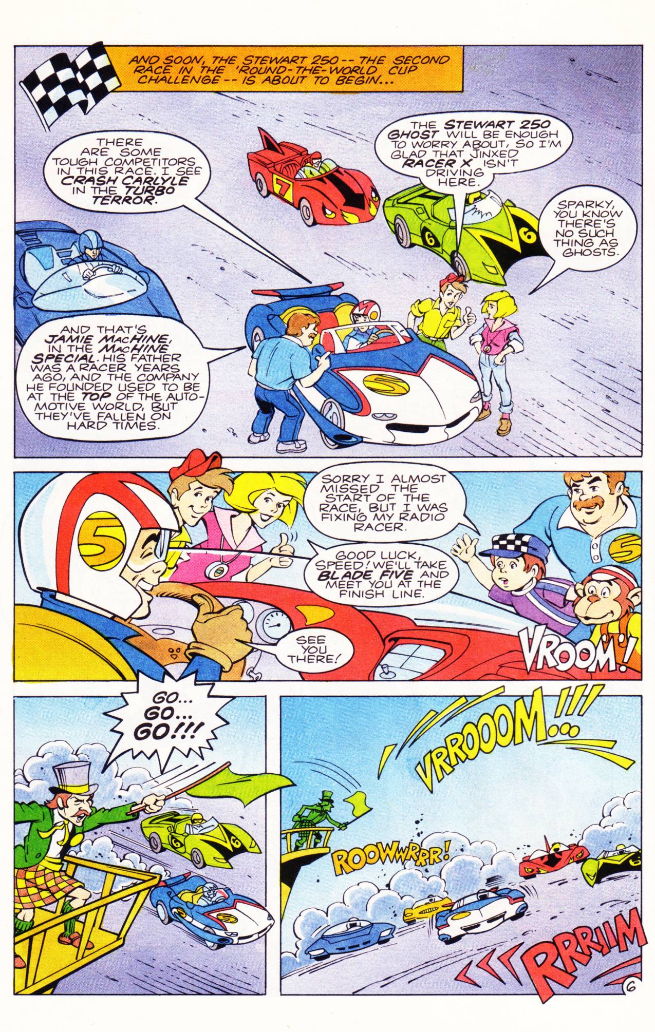 Read online The New Adventures of Speed Racer comic -  Issue #2 - 7