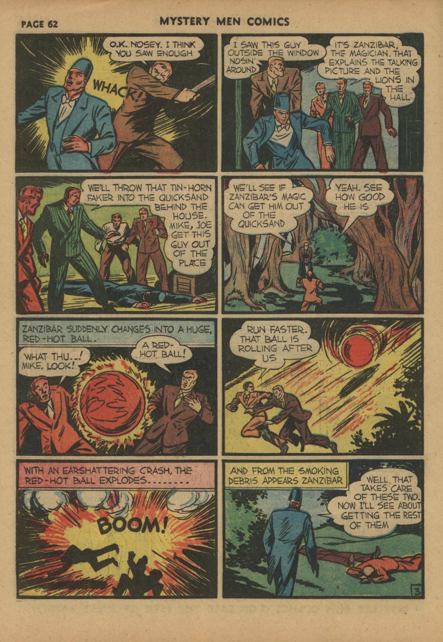 Read online Mystery Men Comics comic -  Issue #19 - 64