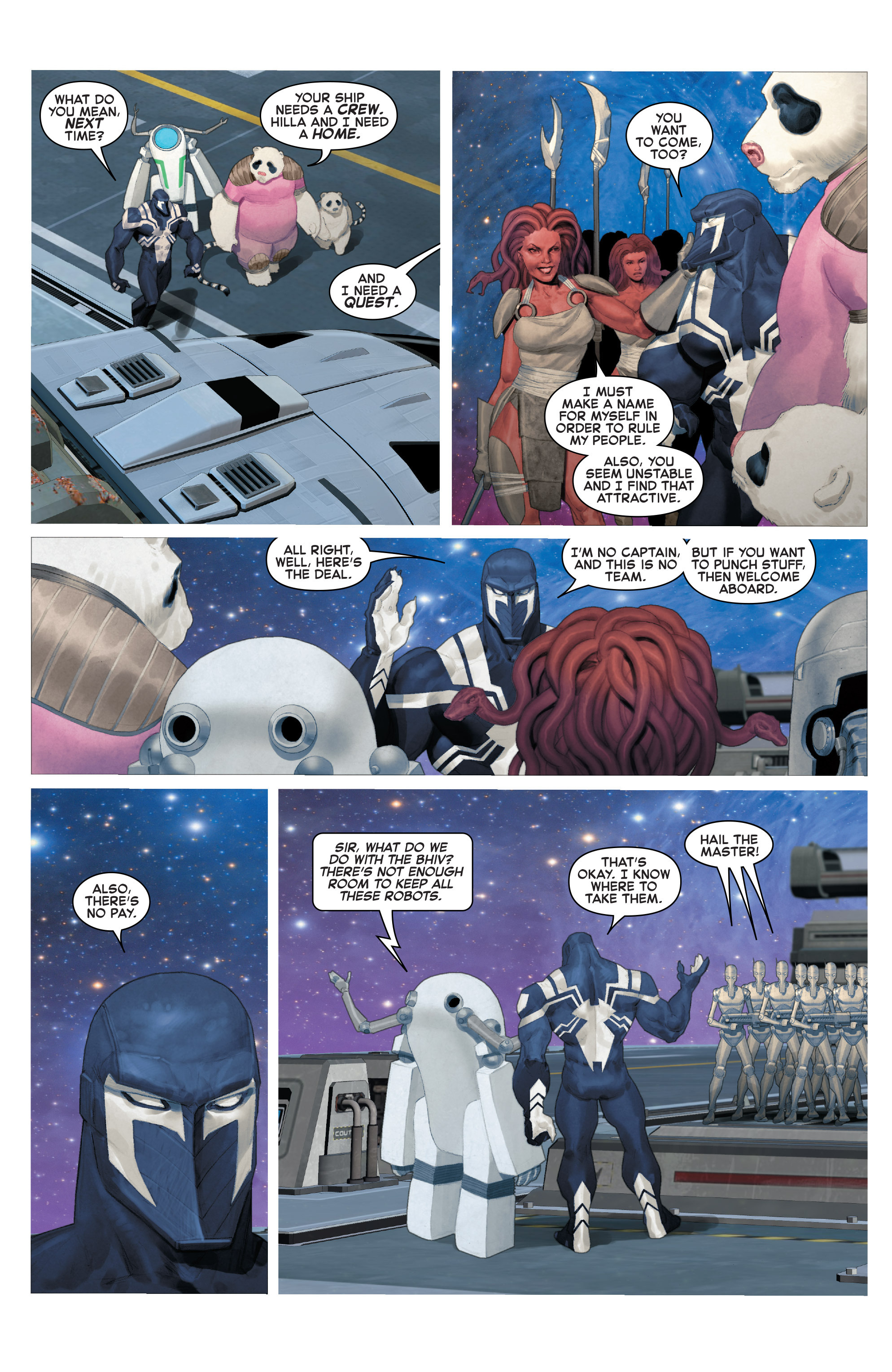 Read online Venom: Space Knight comic -  Issue #6 - 17