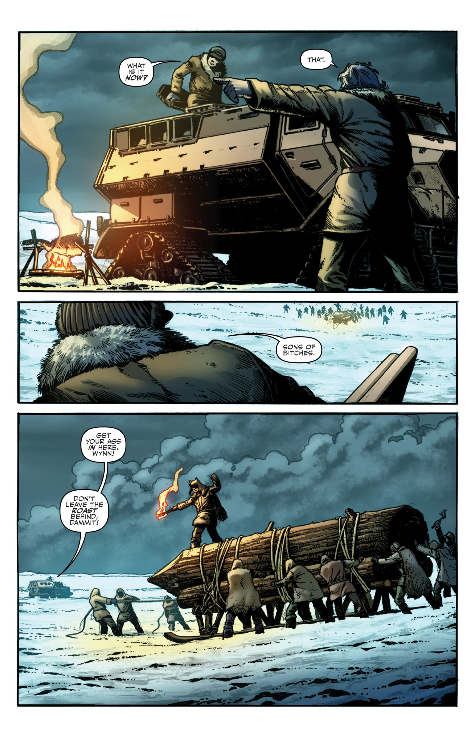 Read online Winterworld: Frozen Fleet comic -  Issue #1 - 9