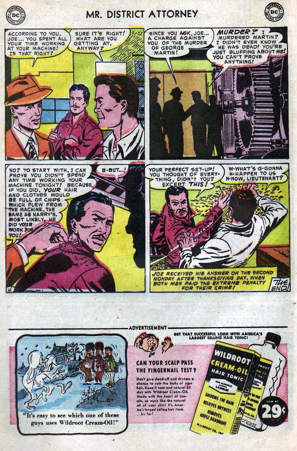 Read online Mr. District Attorney comic -  Issue #33 - 24