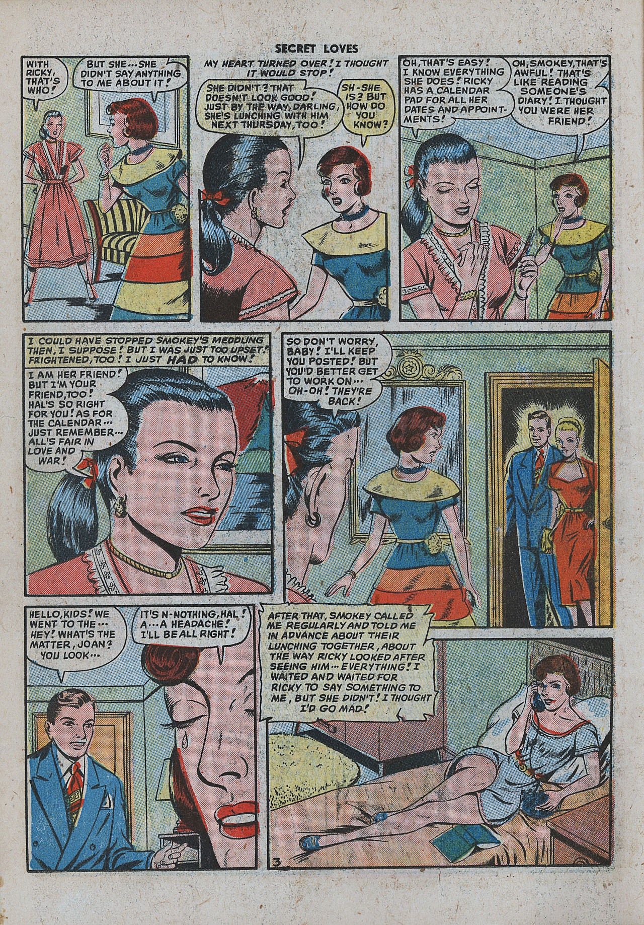 Read online Secret Loves comic -  Issue #1 - 14