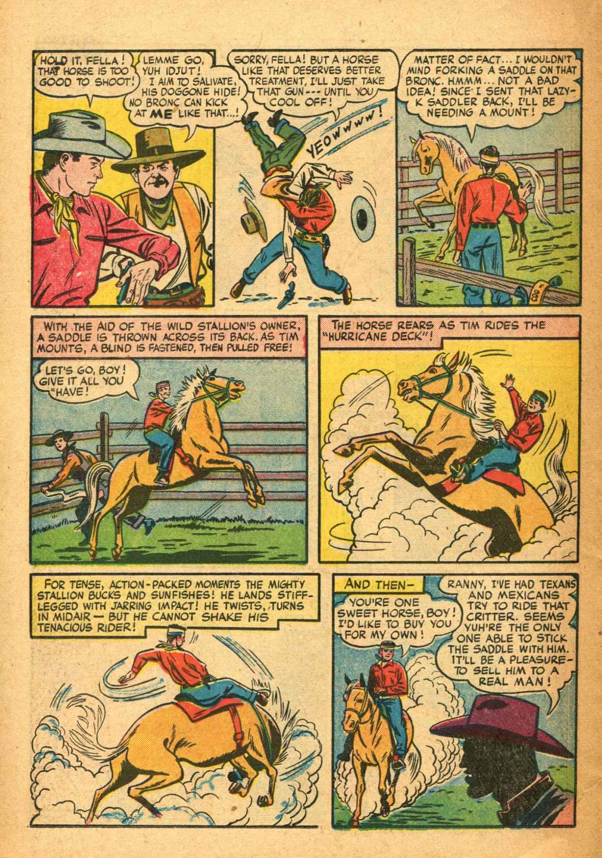 Read online Tim Holt comic -  Issue #1 - 8