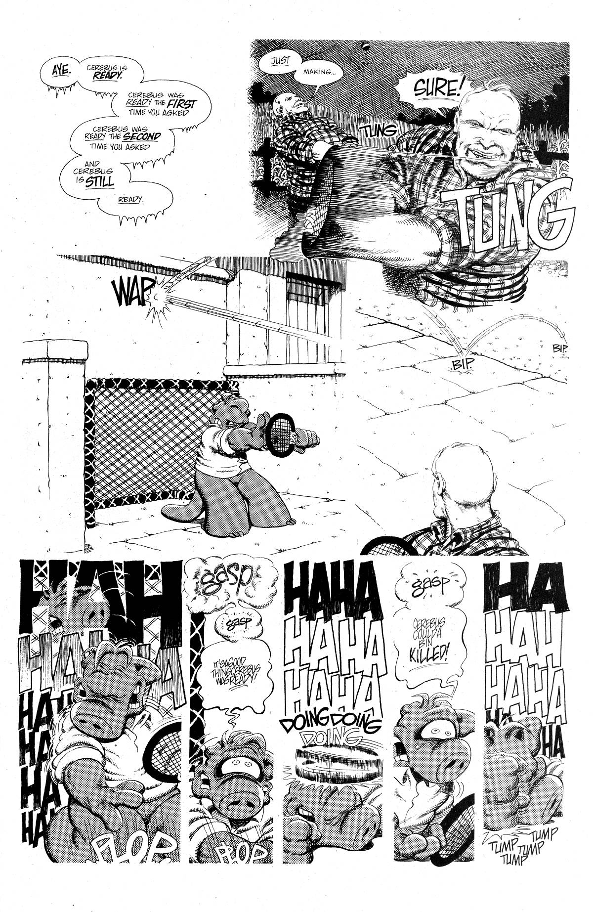 Read online Cerebus comic -  Issue #221 - 16