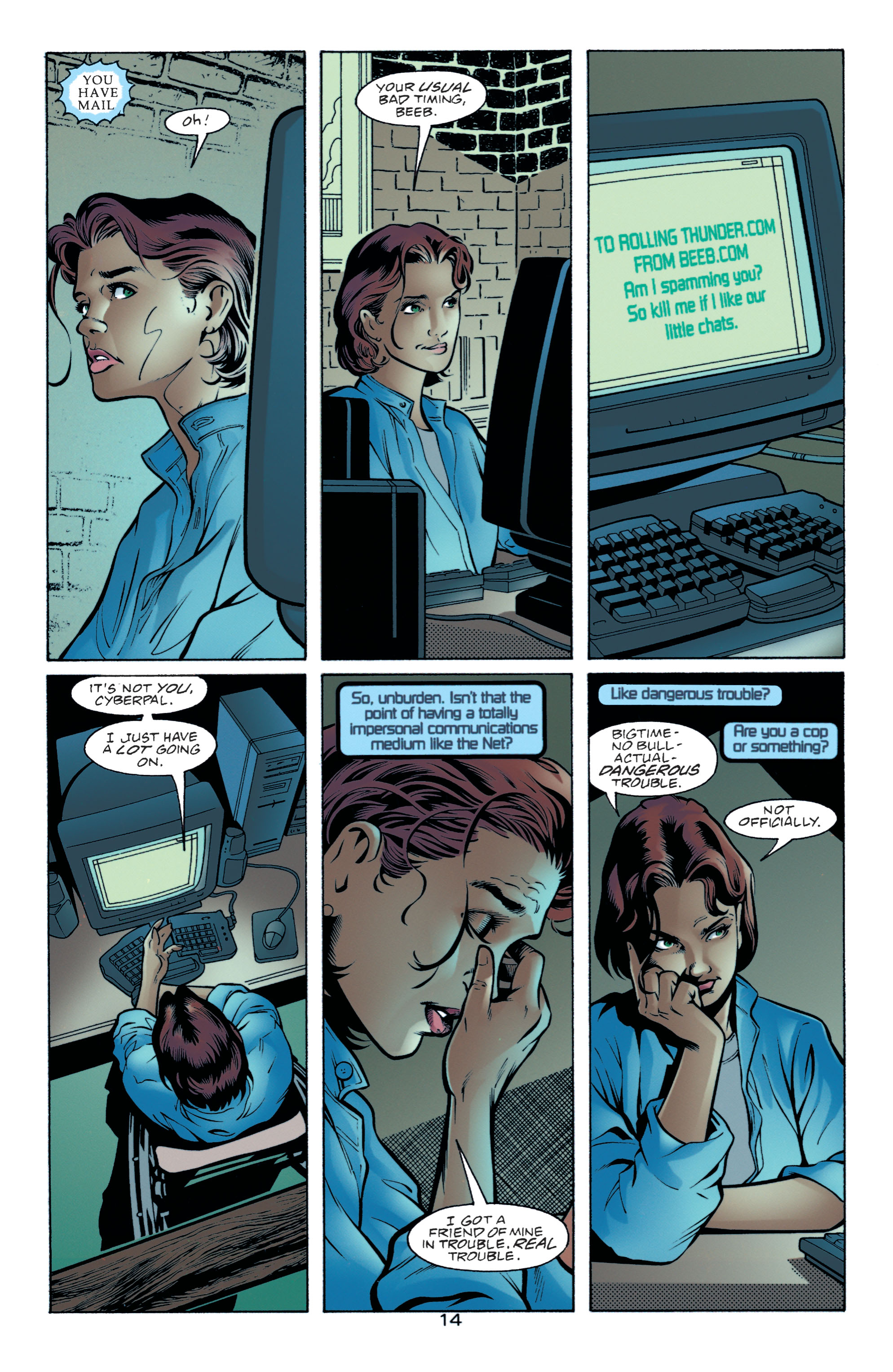 Read online Birds of Prey (1999) comic -  Issue #2 - 14