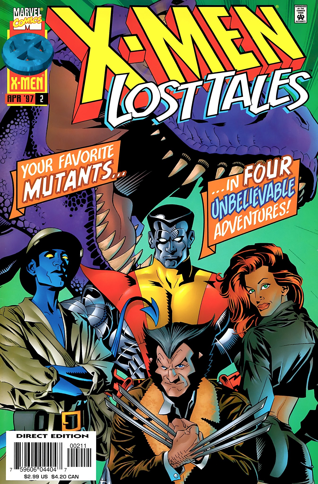 Read online X-Men: Lost Tales comic -  Issue #2 - 1