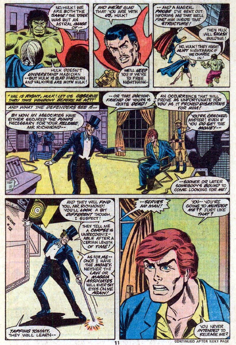 Read online The Defenders (1972) comic -  Issue #30 - 8