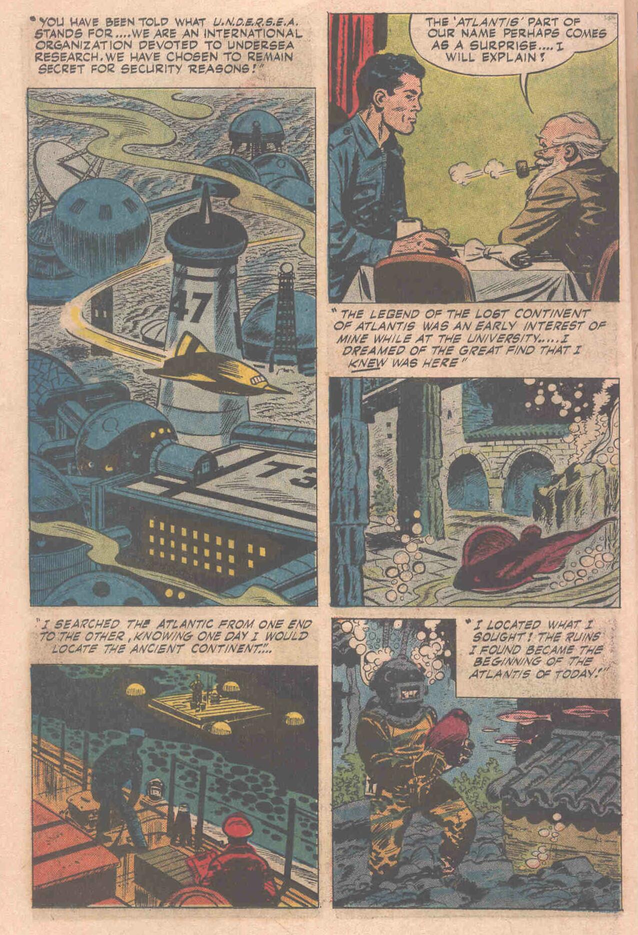 Read online Undersea Agent comic -  Issue #1 - 10